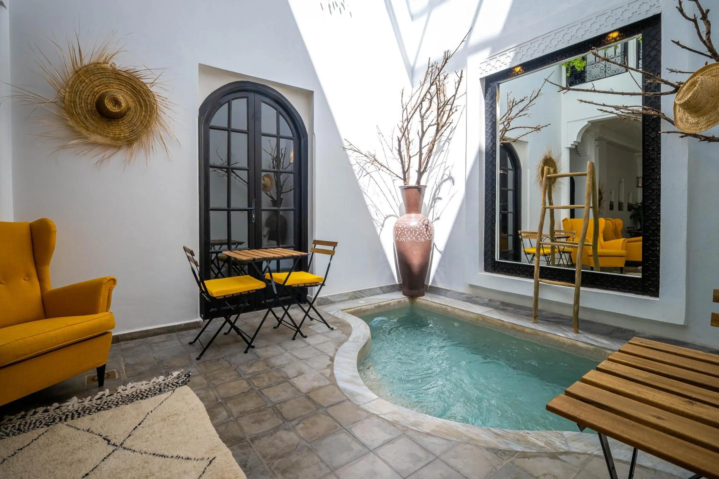 Patio in Riad Come & Va Medina