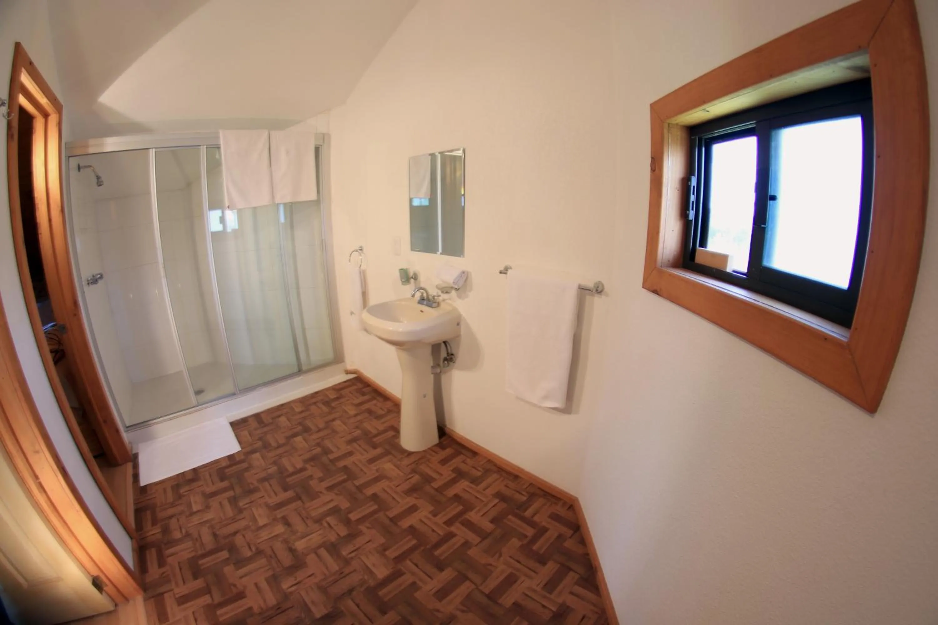 Bathroom in Cabañas Molino del Rey