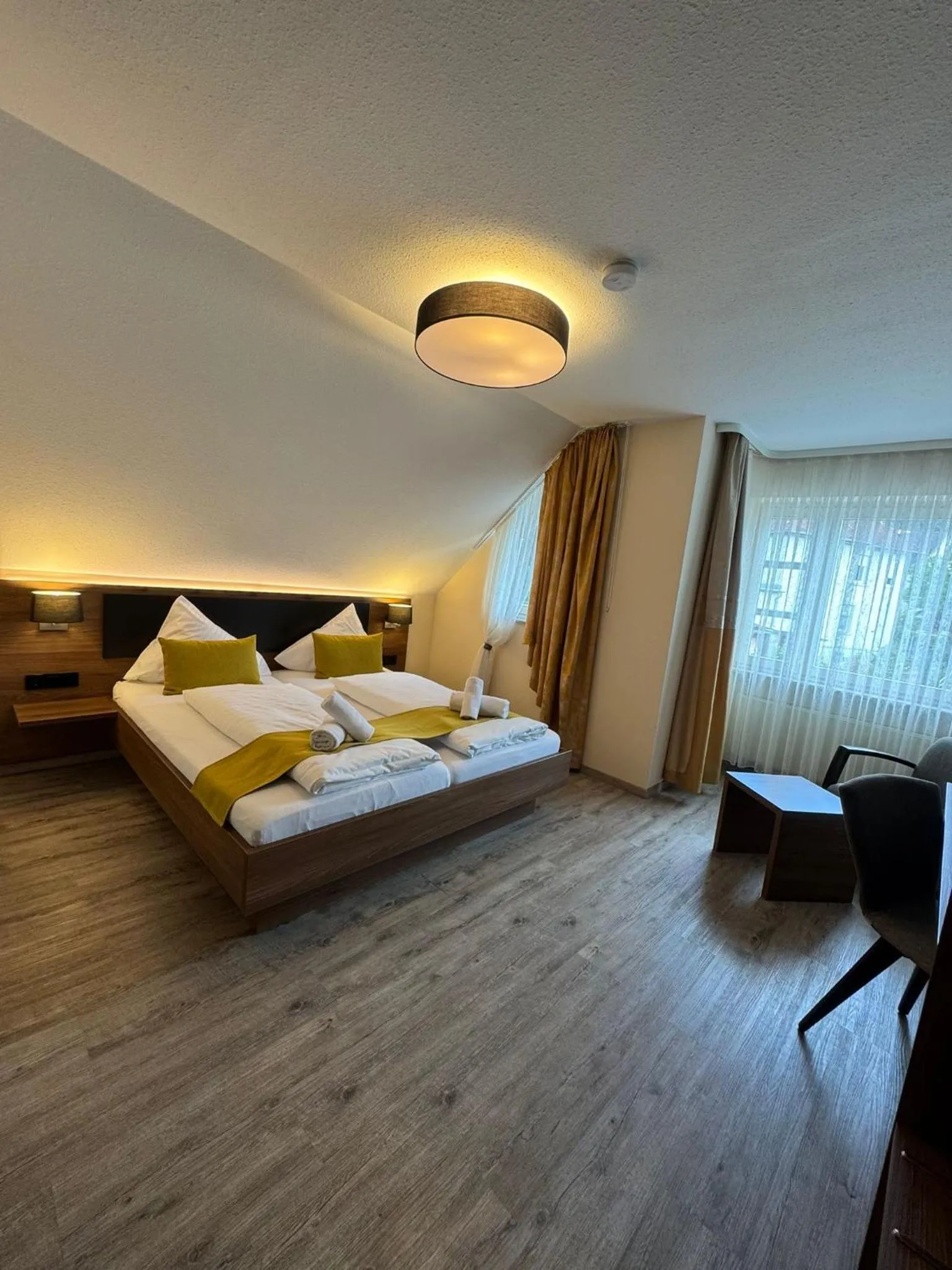 Bed in Brauerei Walter