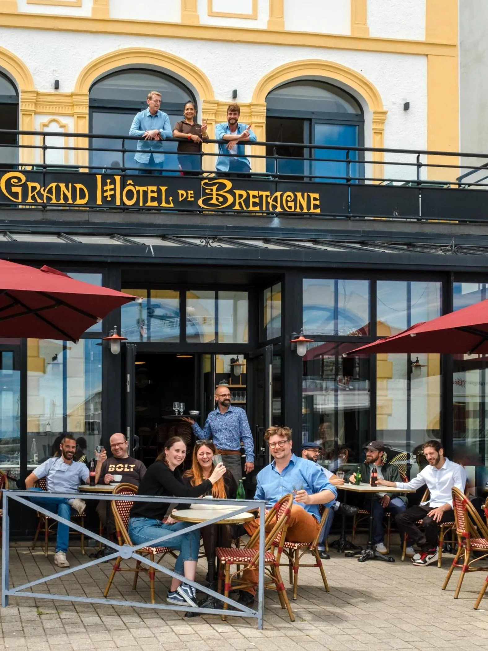 Staff in Grand Hôtel de Bretagne