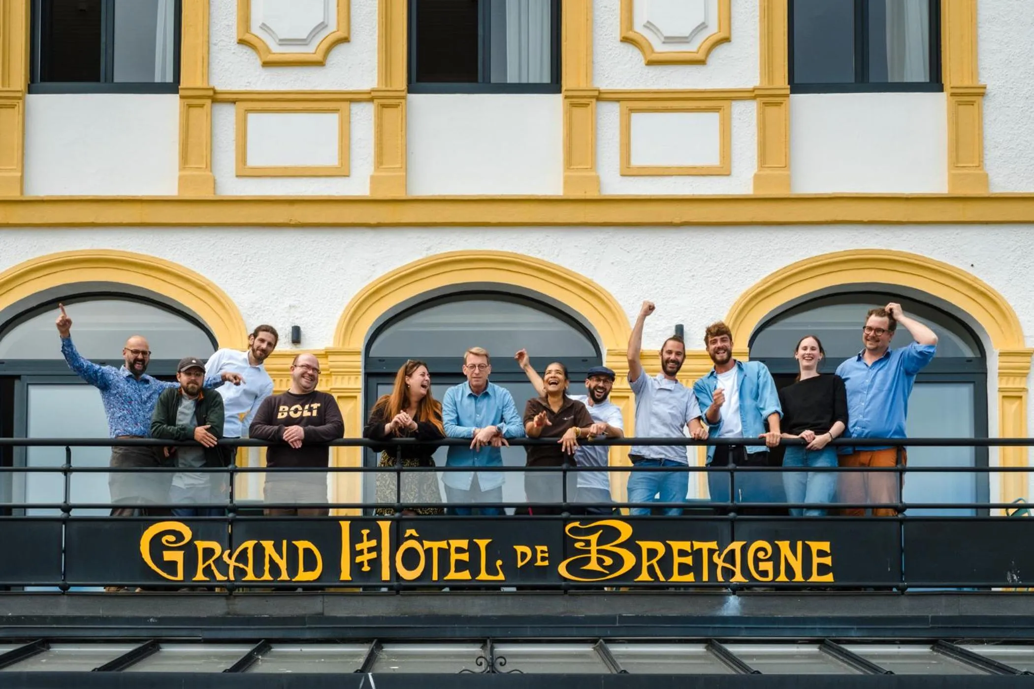 Staff in Grand Hôtel de Bretagne