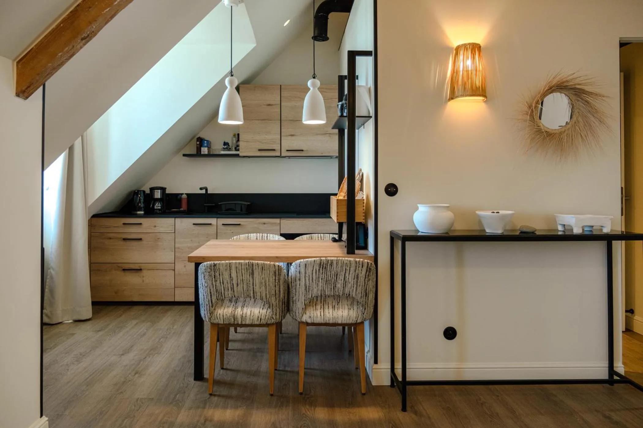 kitchen in Grand Hôtel de Bretagne
