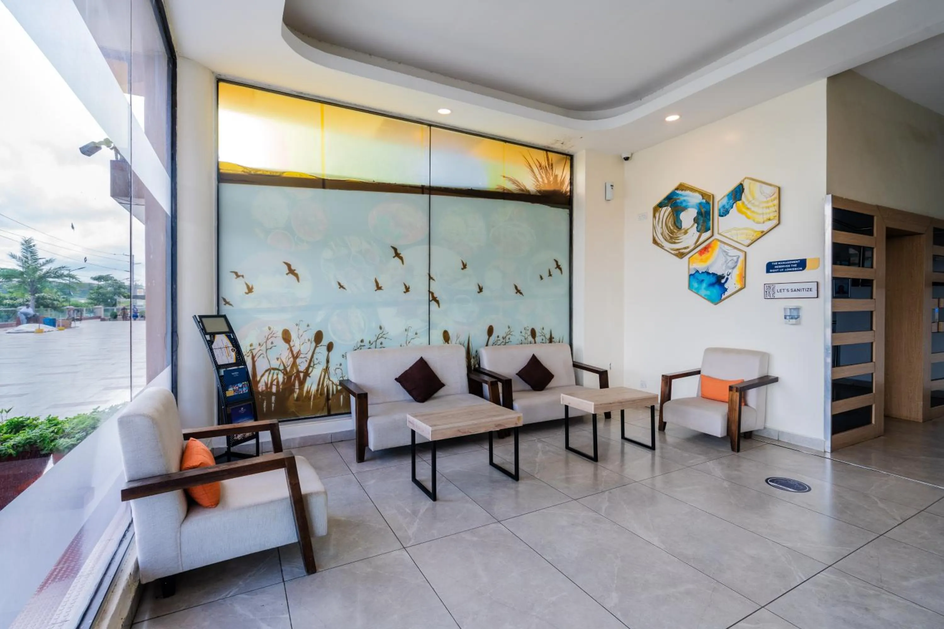 Lobby or reception in PrideInn Plaza Nairobi Airport