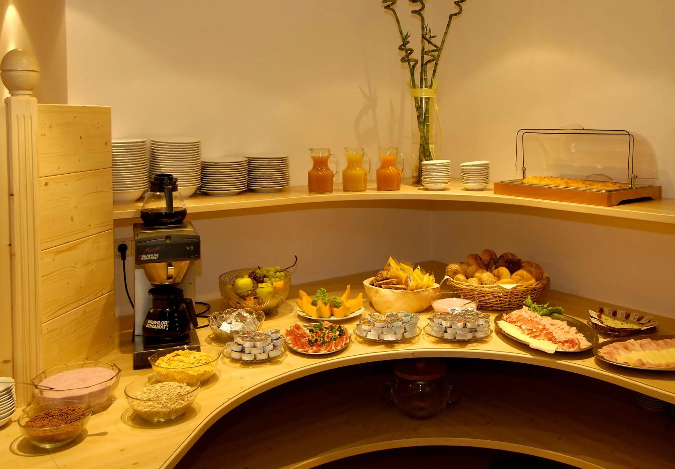 Food and drinks in Hotel Waldheim