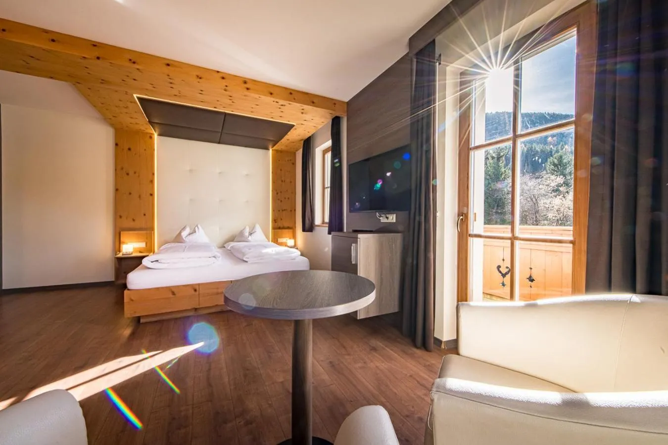 Bed in Hotel Waldheim