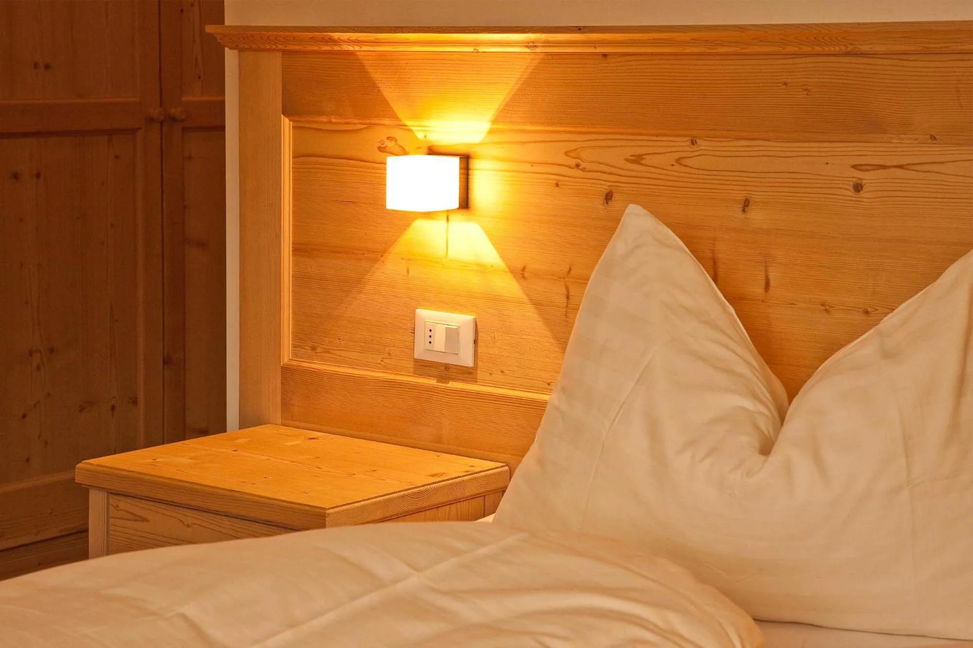 Bed in Hotel Waldheim