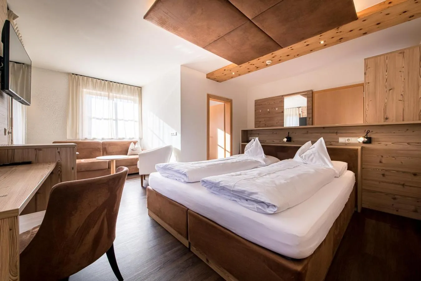 Bed in Hotel Waldheim
