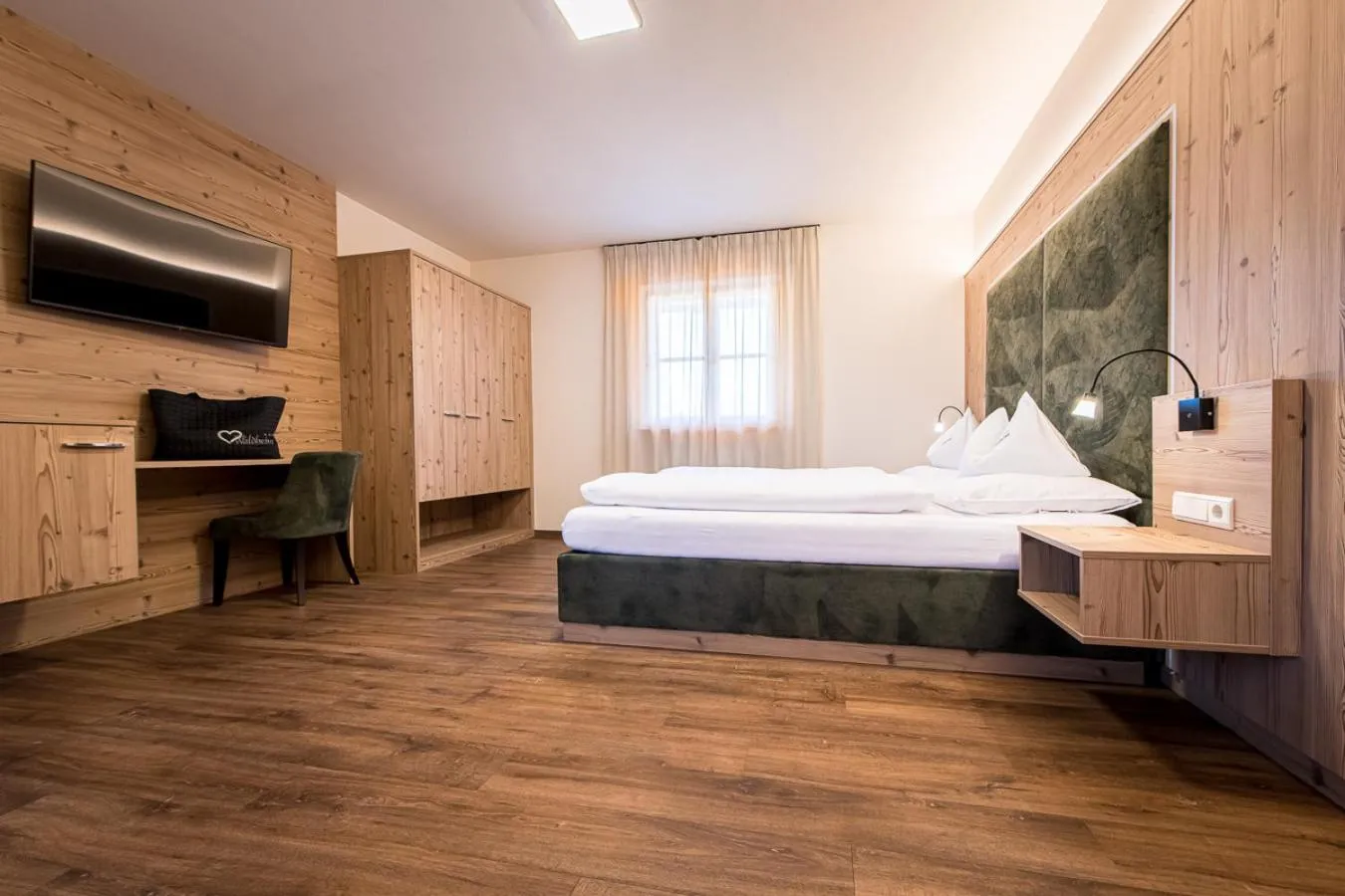 Bed in Hotel Waldheim