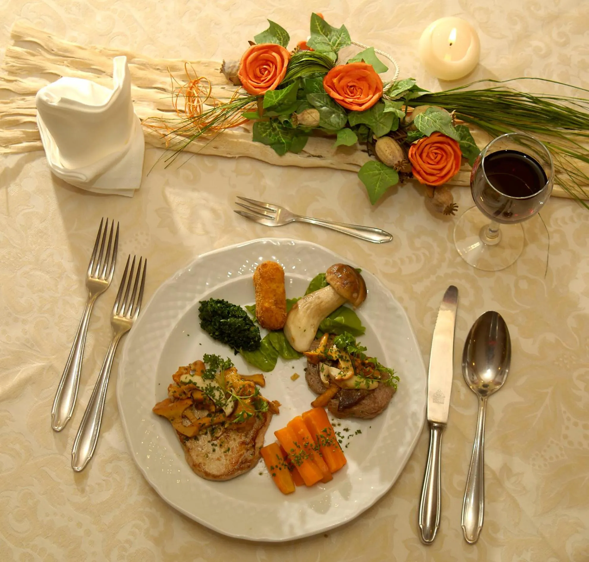 Food close-up in Hotel Waldheim