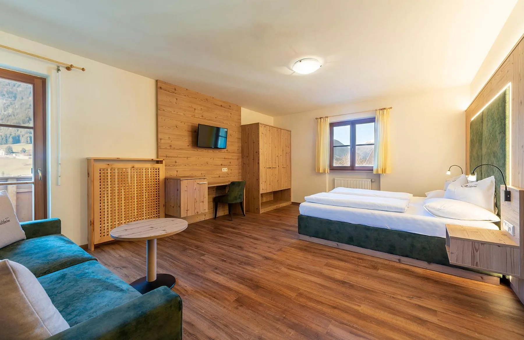 Photo of the whole room, Bed in Hotel Waldheim
