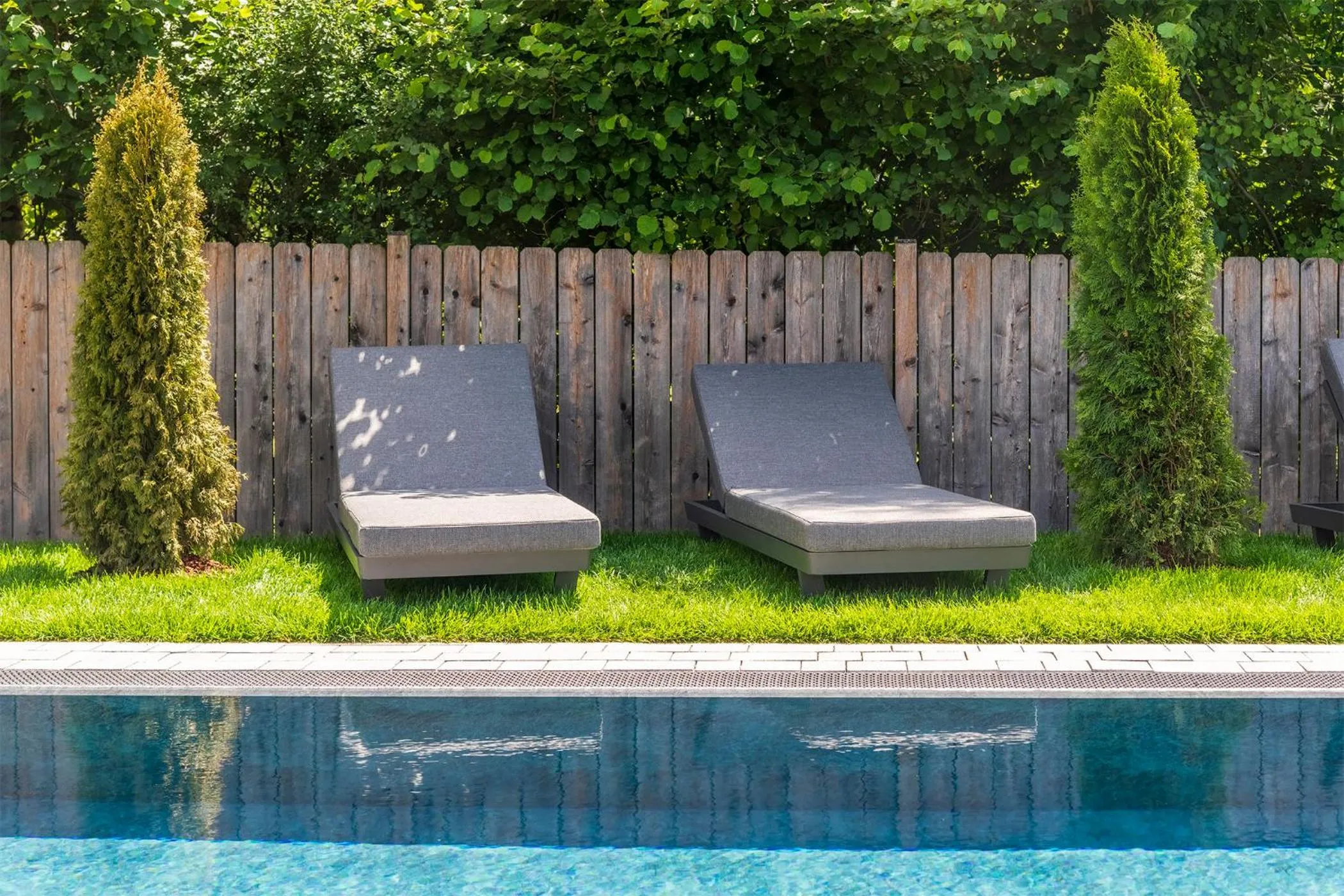 Swimming pool in Hotel Waldheim