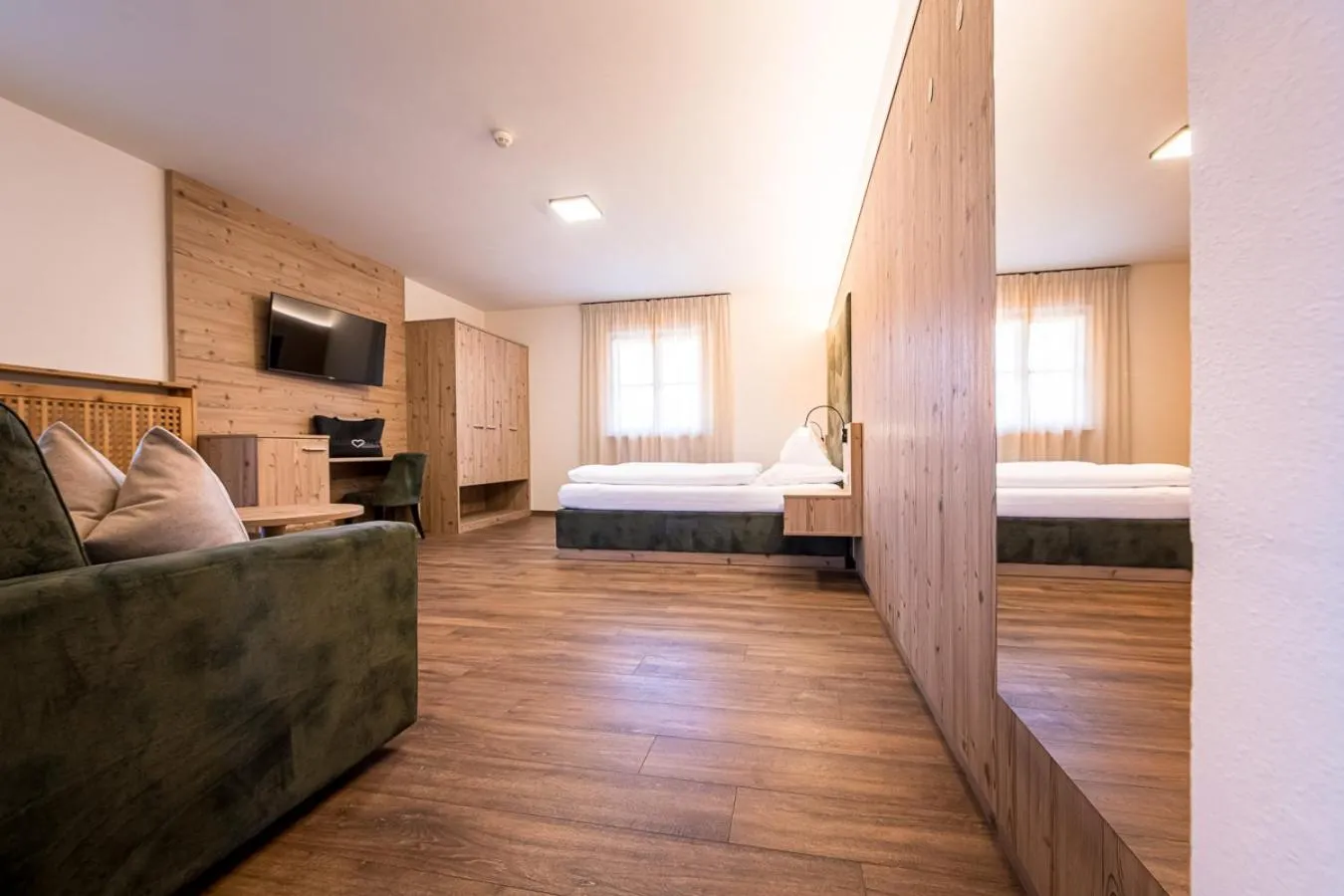 Bed in Hotel Waldheim