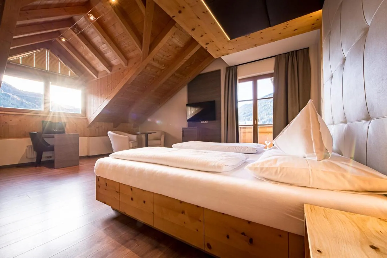 Bed in Hotel Waldheim