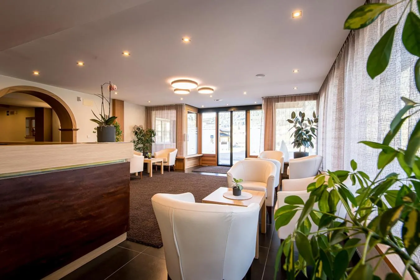 Lobby or reception in Hotel Waldheim