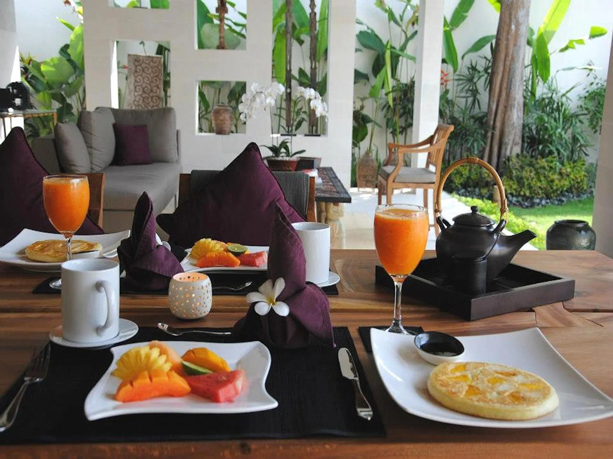 Living room in Villa Bali Asri Batubelig