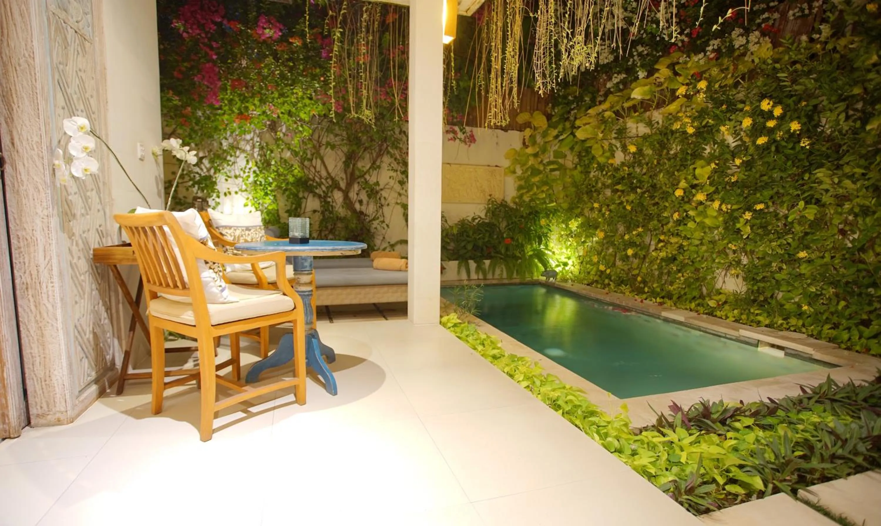 Seating area in Villa Bali Asri Batubelig