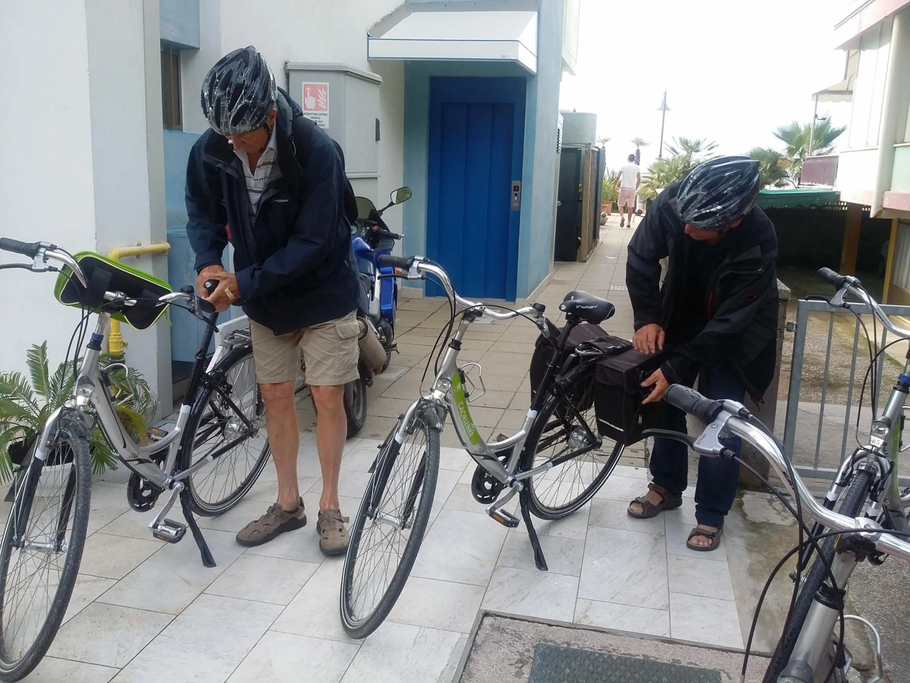 Cycling in Hotel Tizian Beach