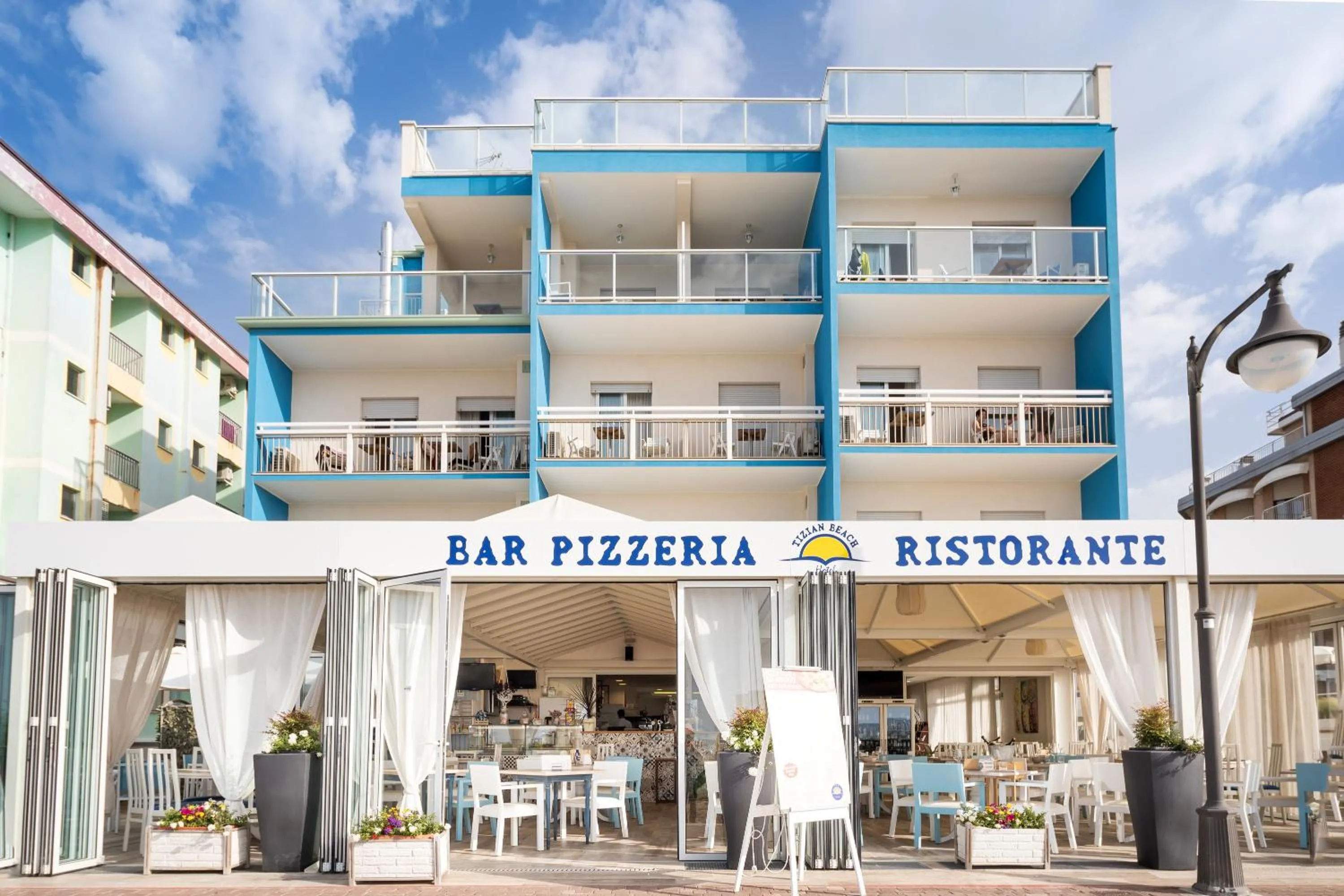 Property building in Hotel Tizian Beach