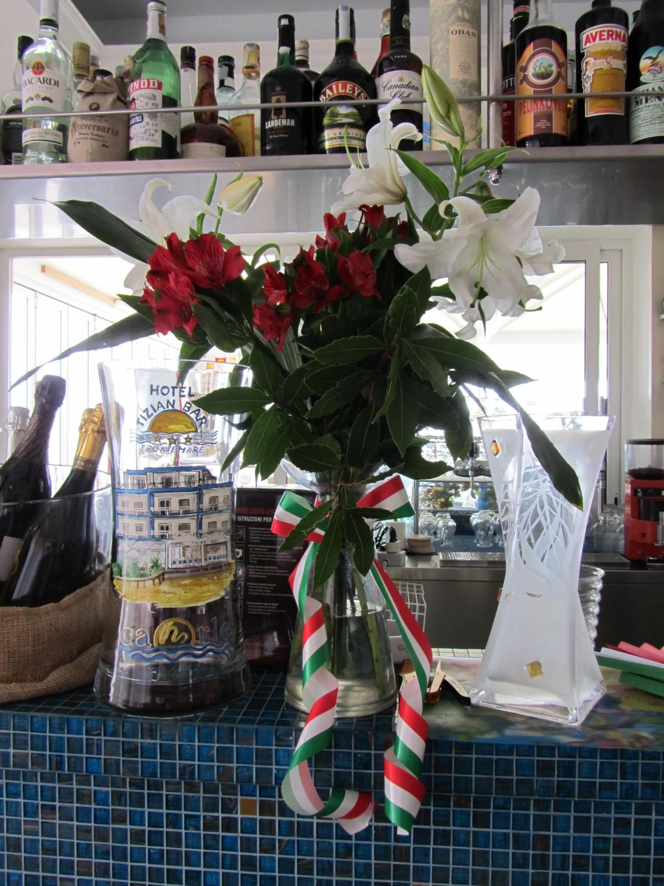 Decorative detail in Hotel Tizian Beach