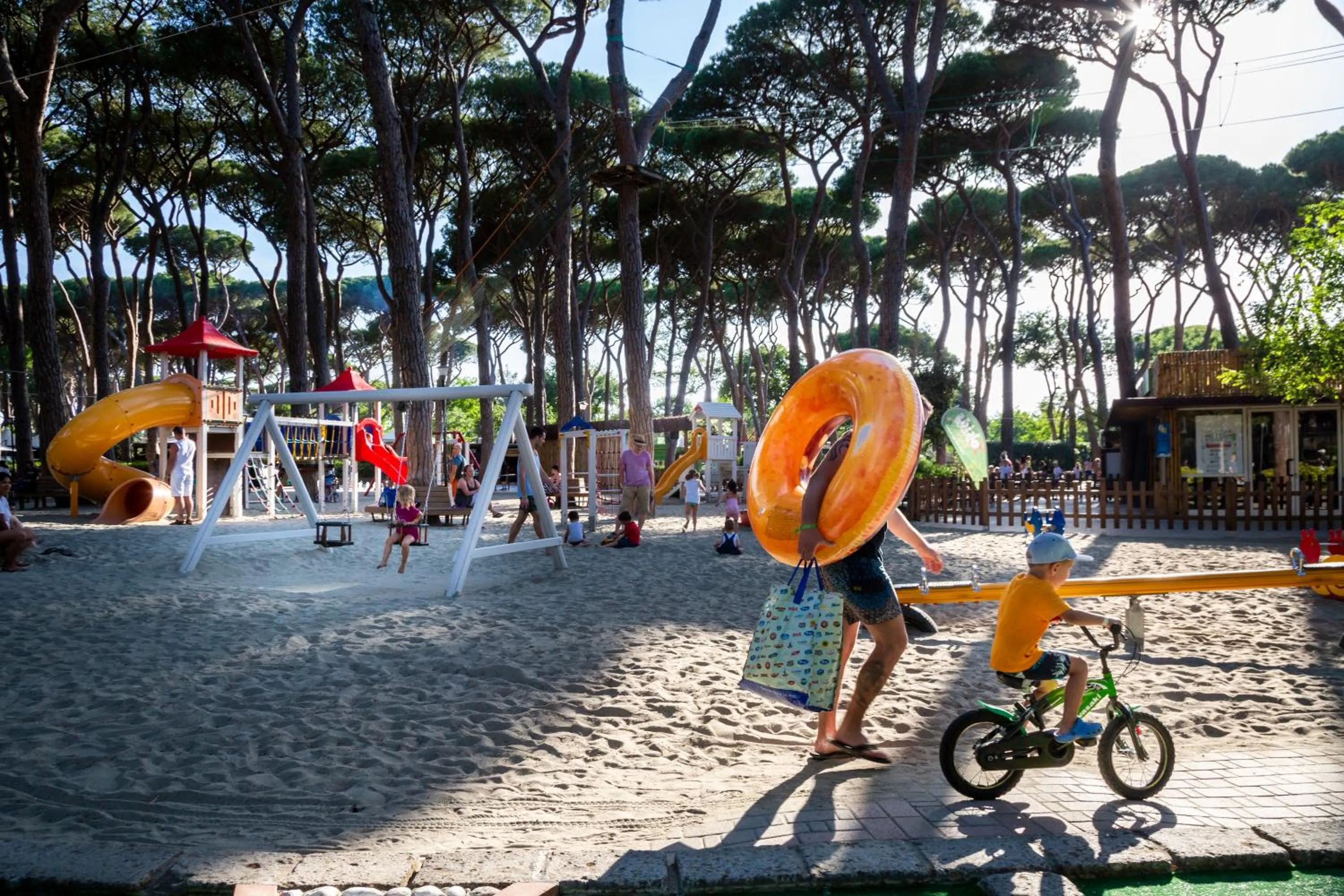 Children play ground in Hotel Il Mulinaccio