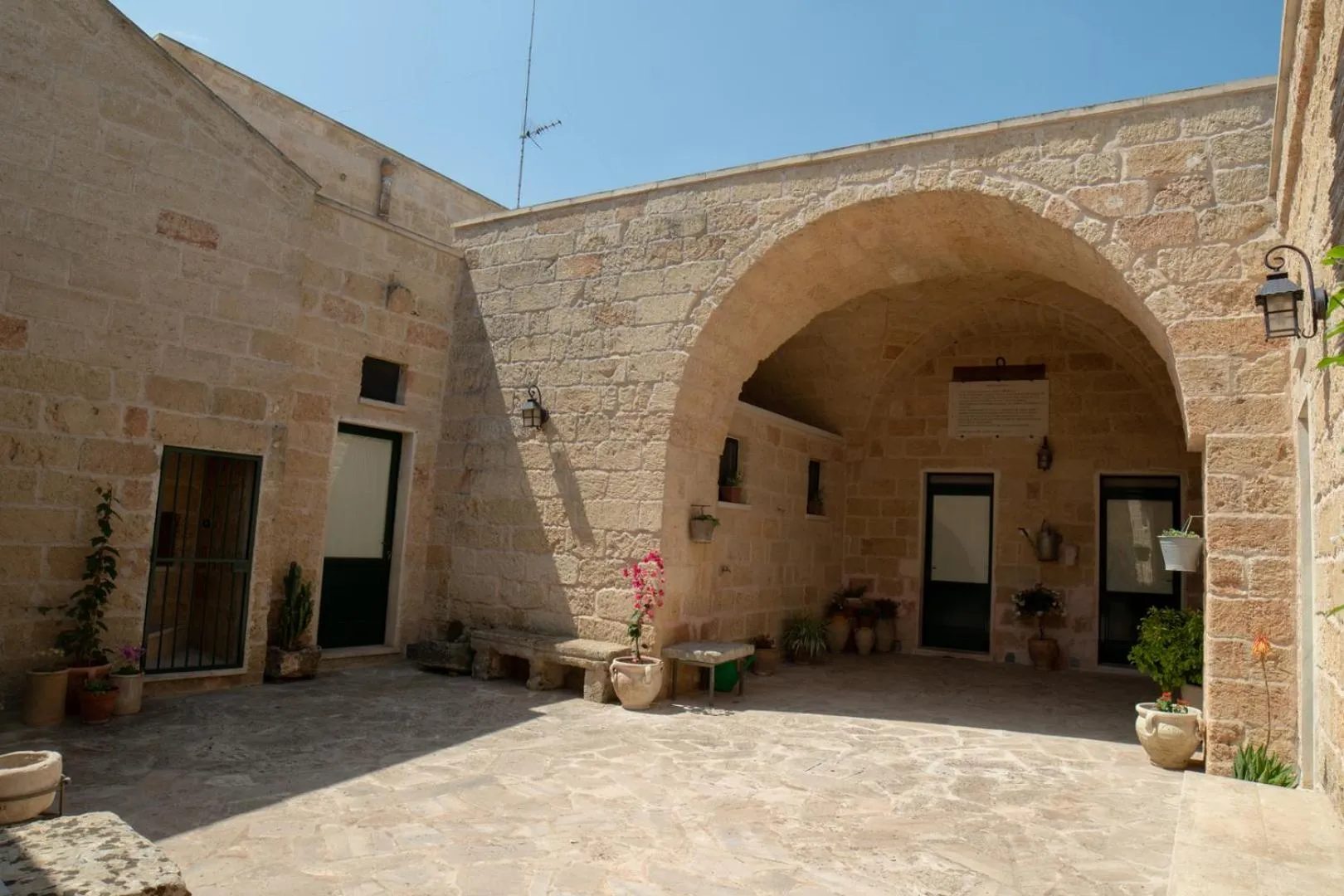 Patio in B&B La vecchia Corte