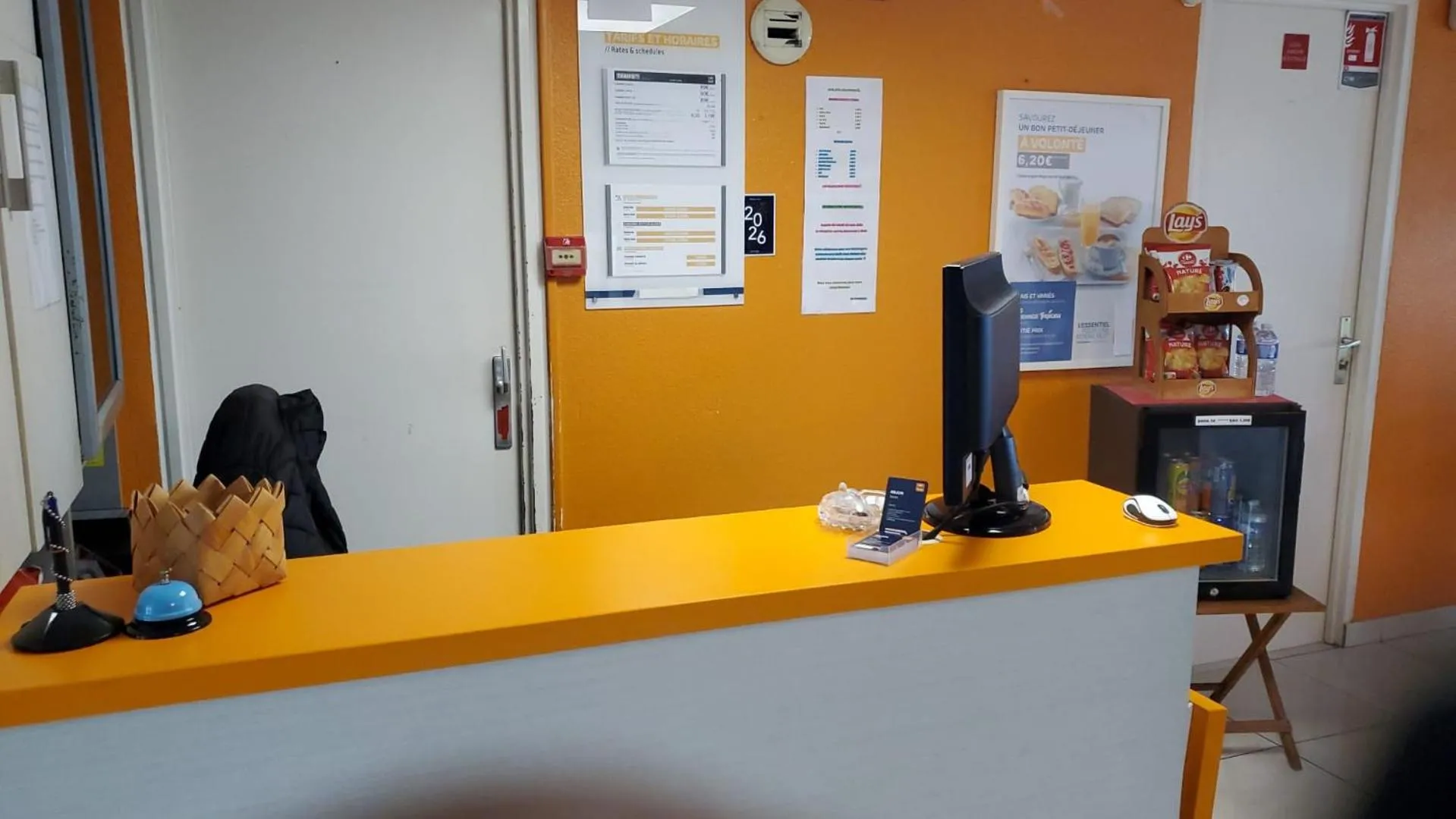 Lobby or reception in Hotel CAMPC Proville