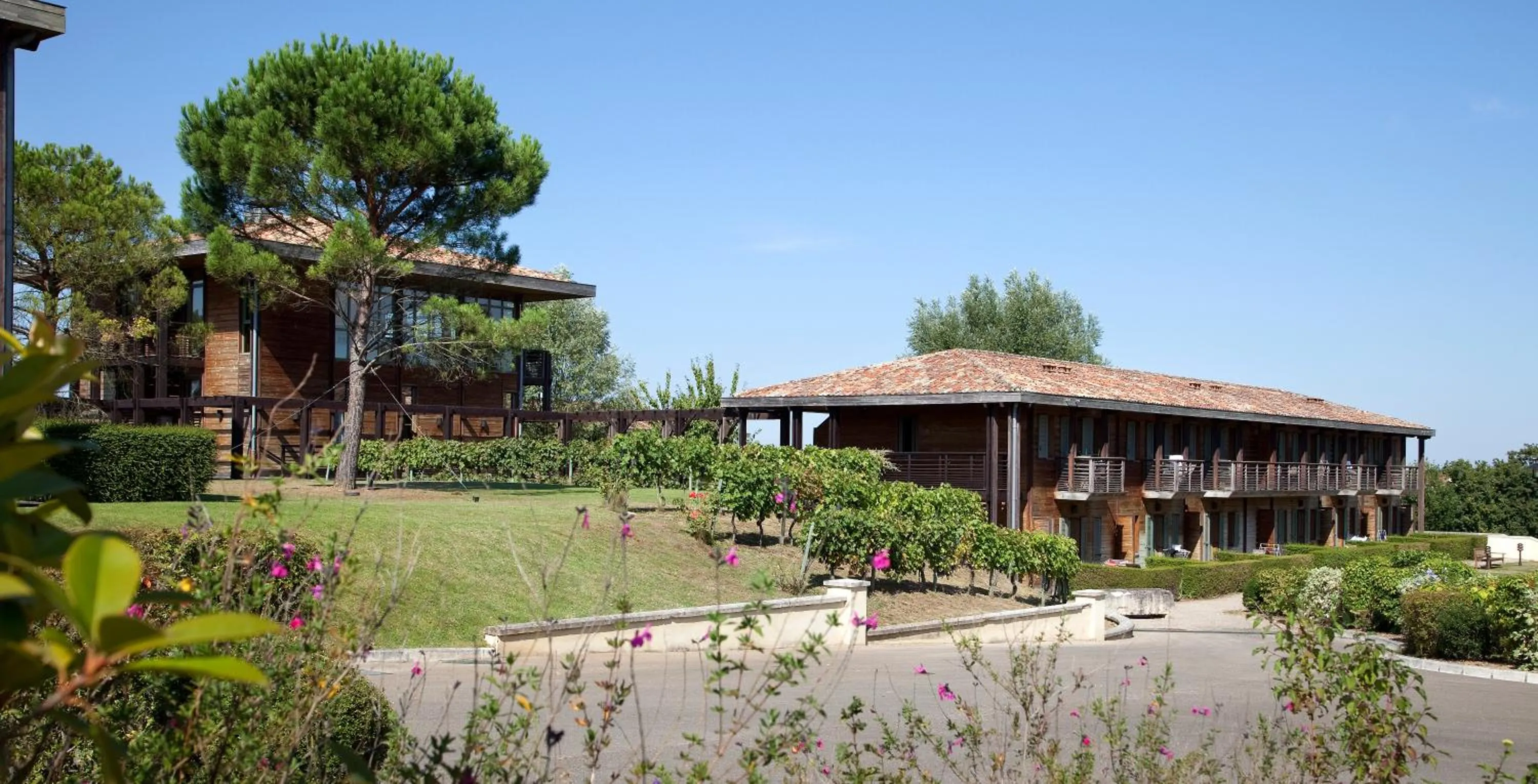 Lobby or reception in Résidence Les Vignes