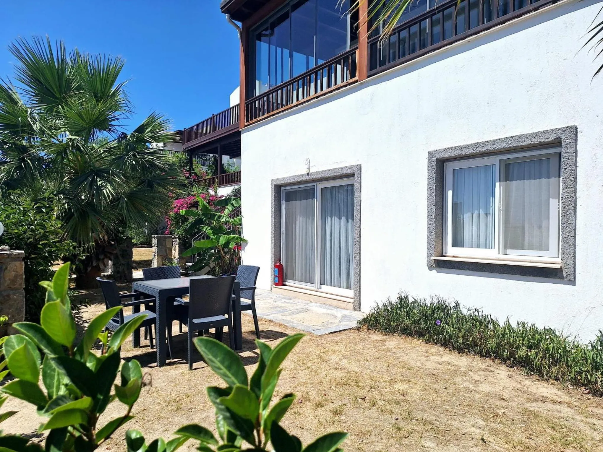 Studio with Garden View in İBAK Apartments