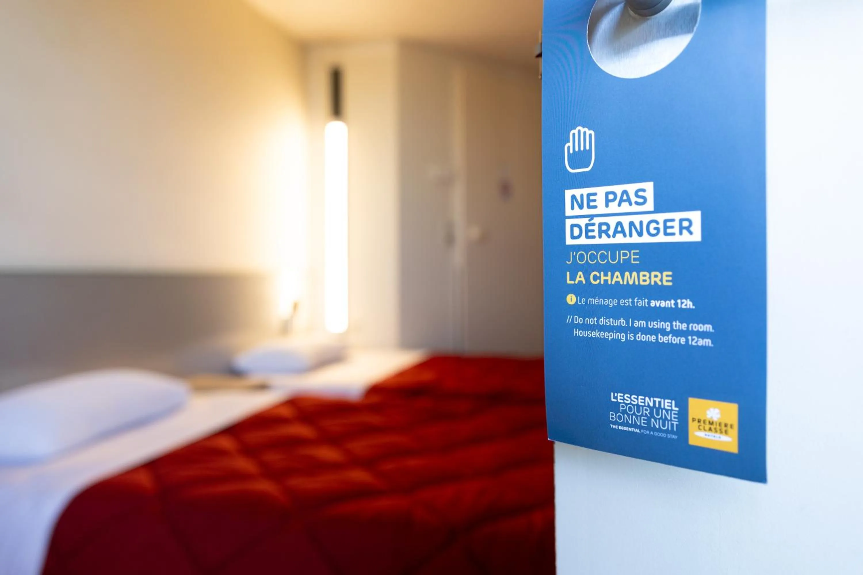 Bed in Premiere Classe Angers Beaucouzé
