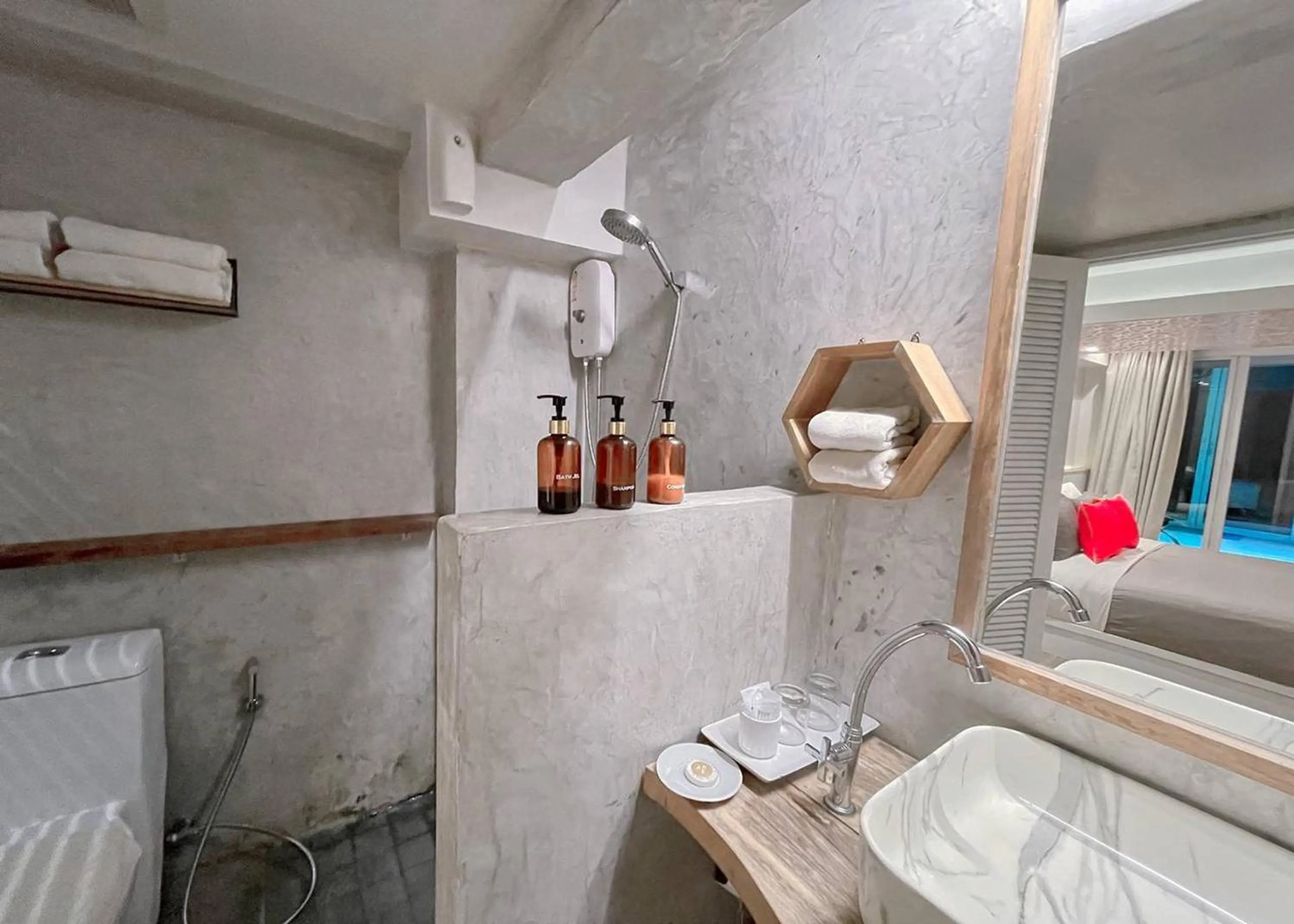 Bathroom in The Parlour Krabi