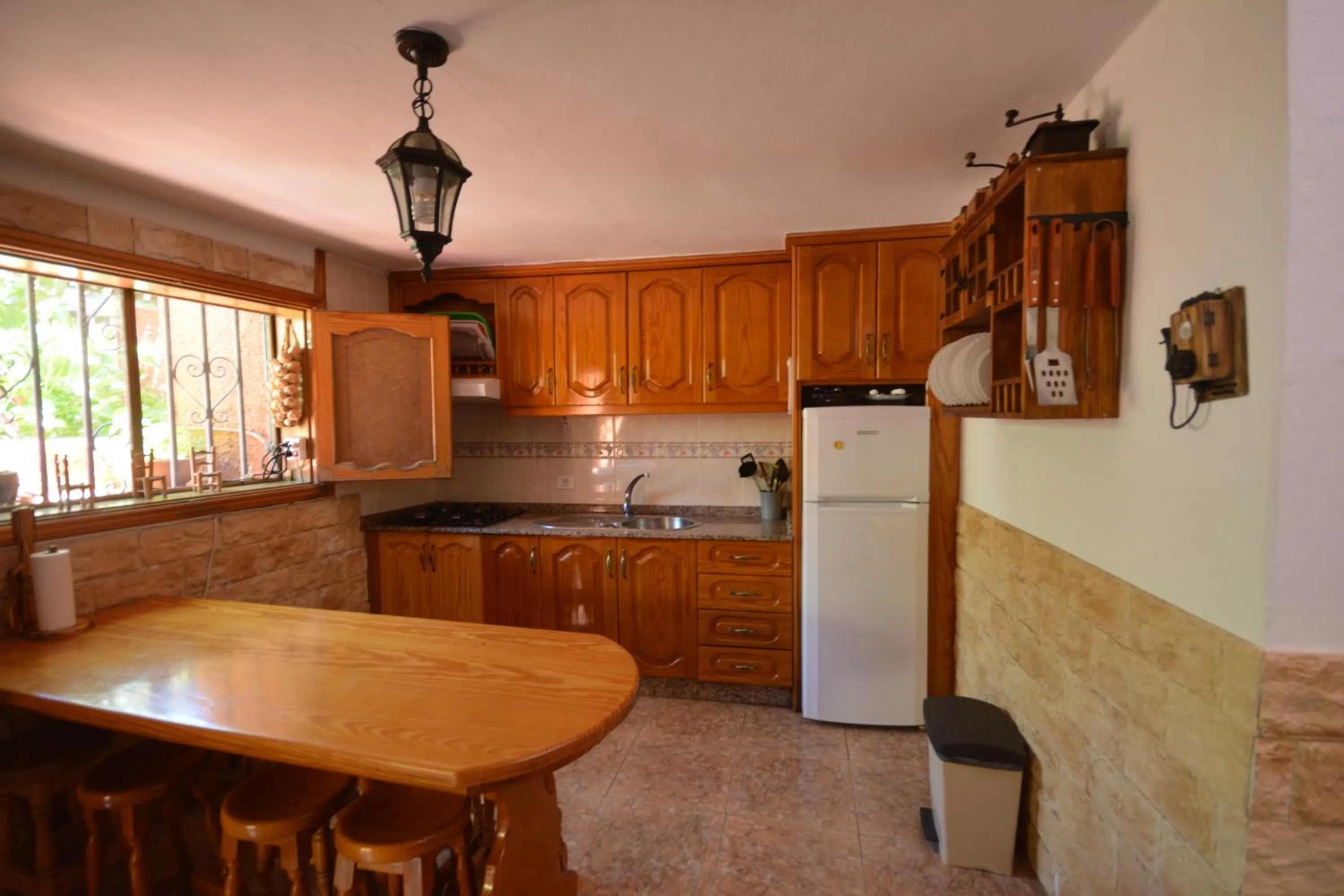 Kitchen or kitchenette in Casa Rural Guayadeque Ca'Juani