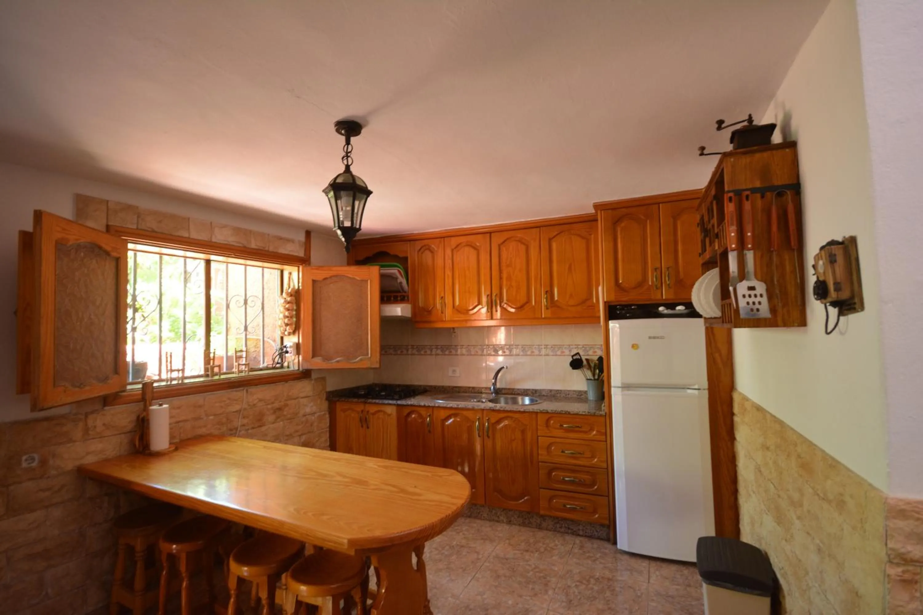 Kitchen or kitchenette in Casa Rural Guayadeque Ca'Juani