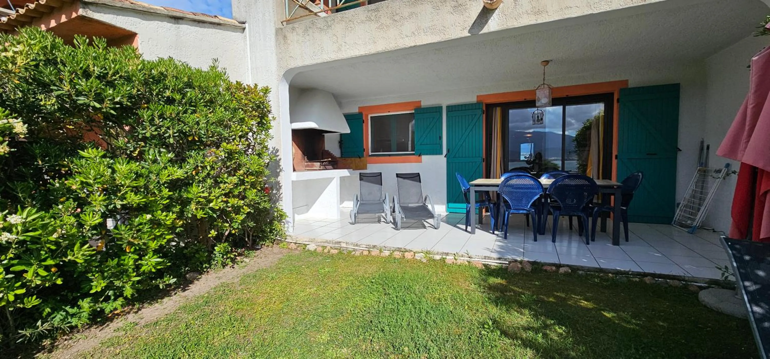 Patio in Résidence Le Village Marin