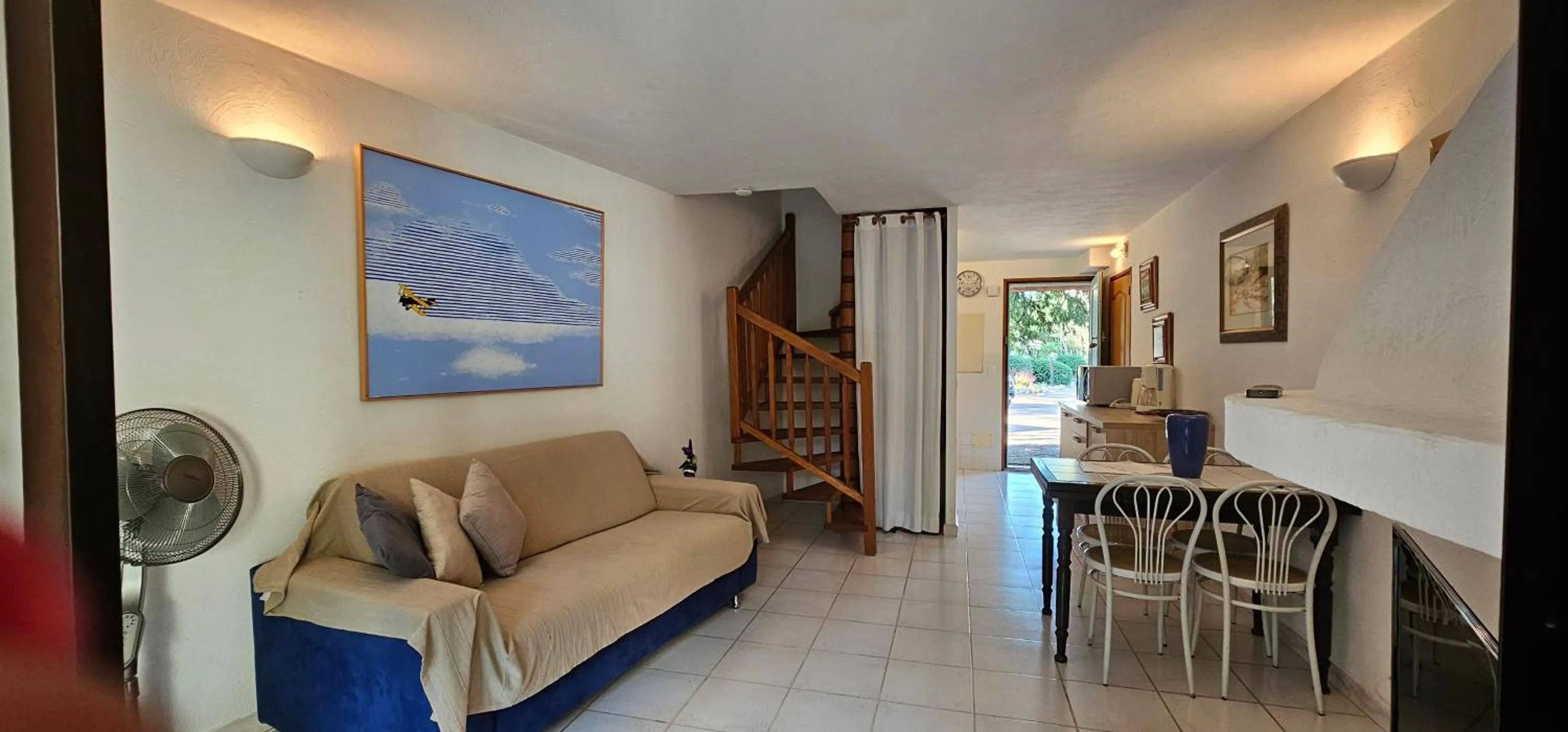 Living room in Résidence Le Village Marin