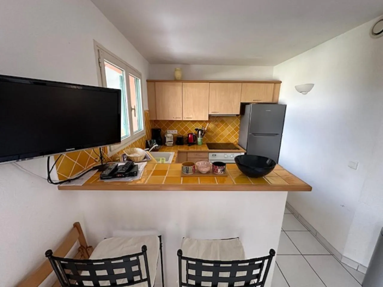 TV and multimedia in Résidence Le Village Marin