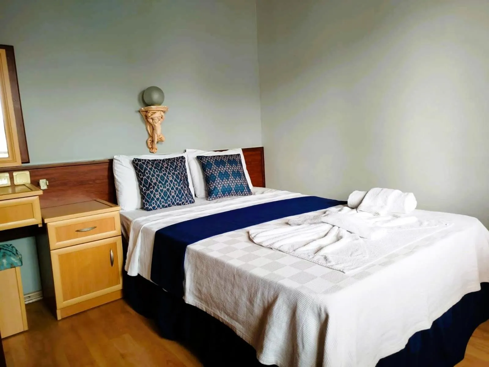 Bed in Han Dalyan Hotel