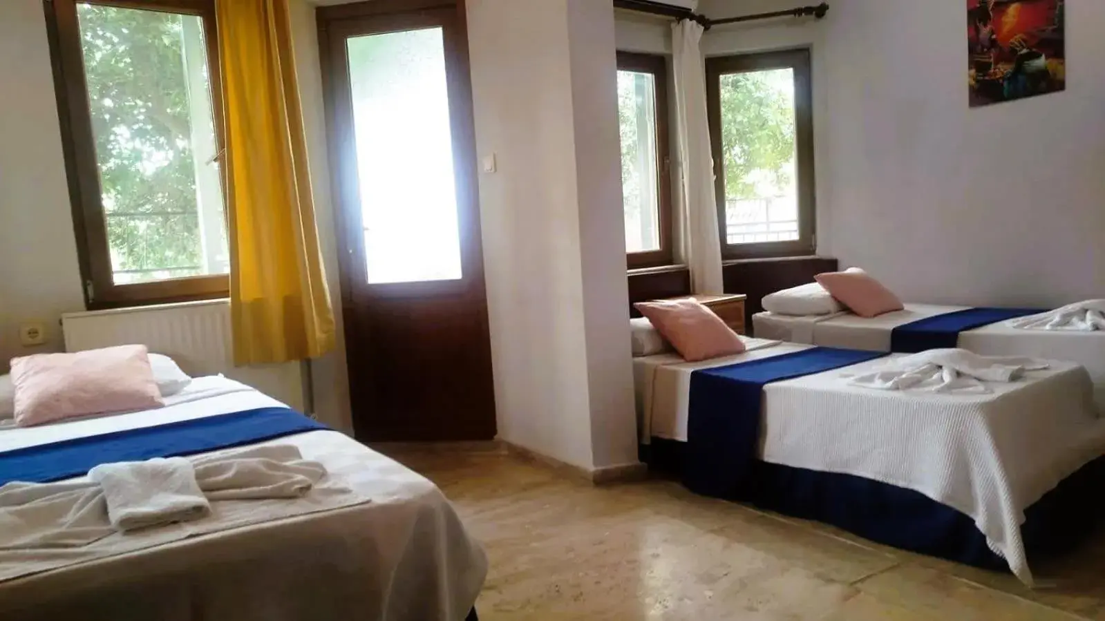 Bed in Han Dalyan Hotel Bed in Han Dalyan Hotel