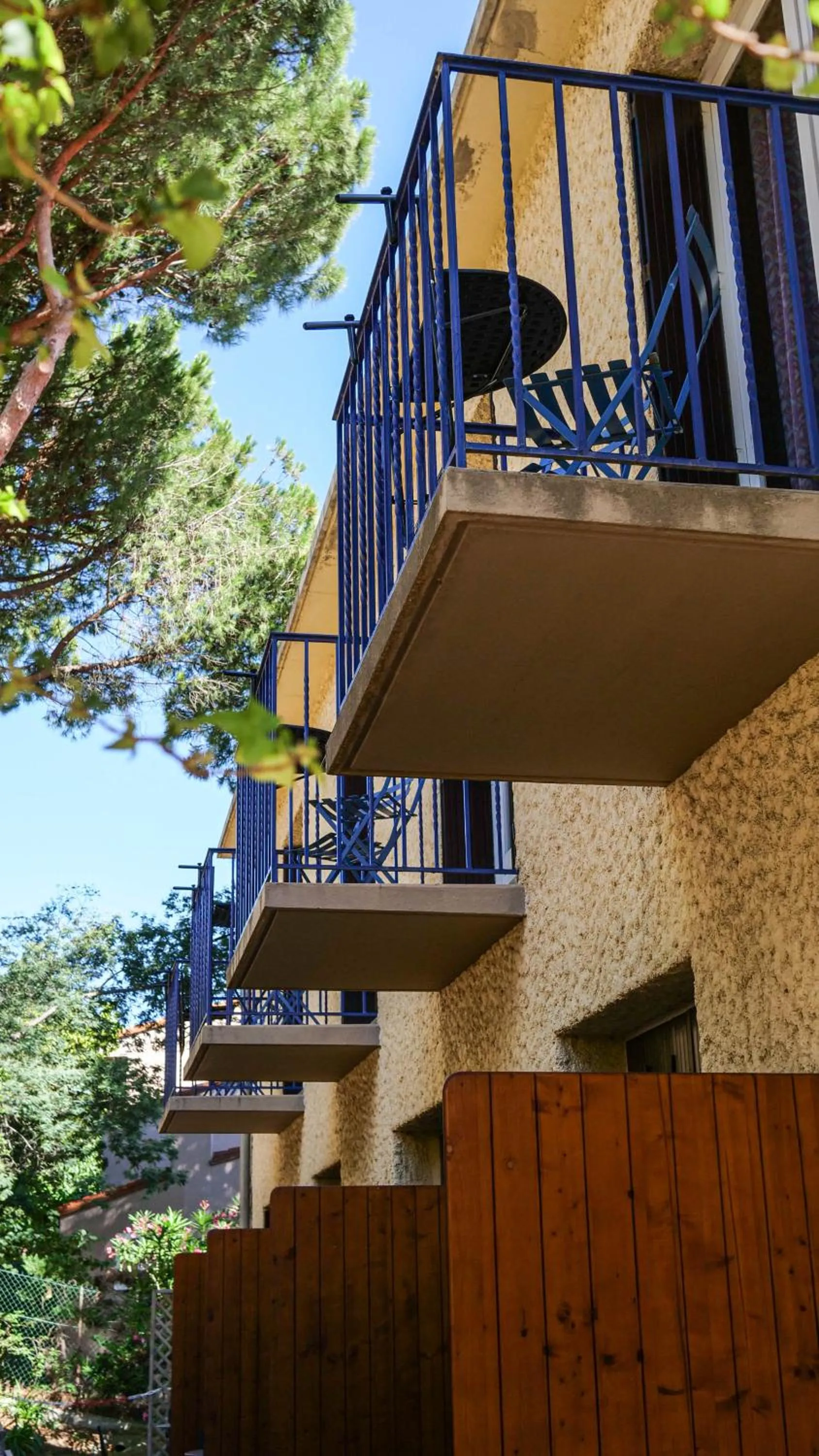 Balcony/Terrace in Hôtel AMBEILLE