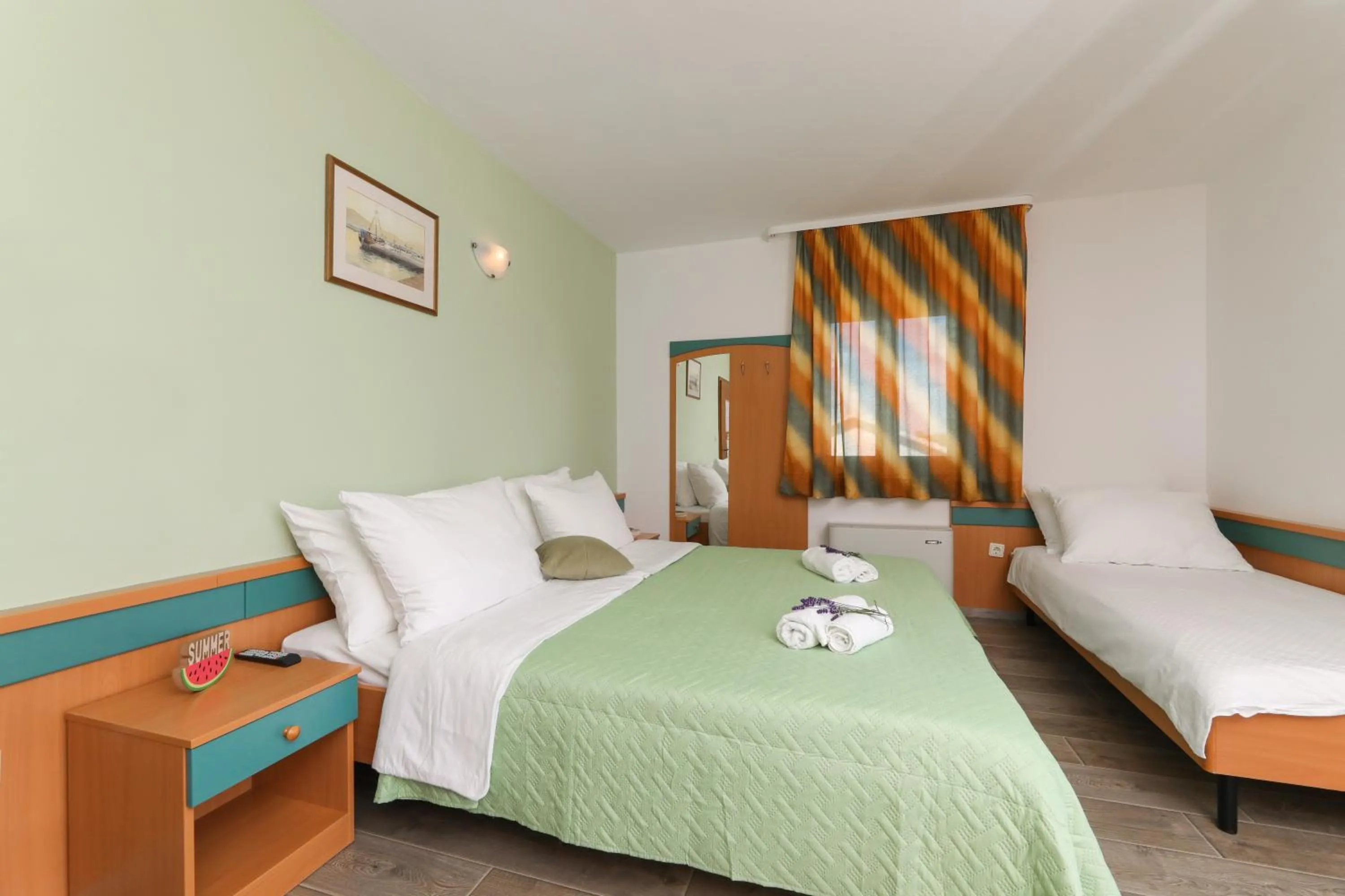 Photo of the whole room, Bed in Downtown Private Rooms Mandić