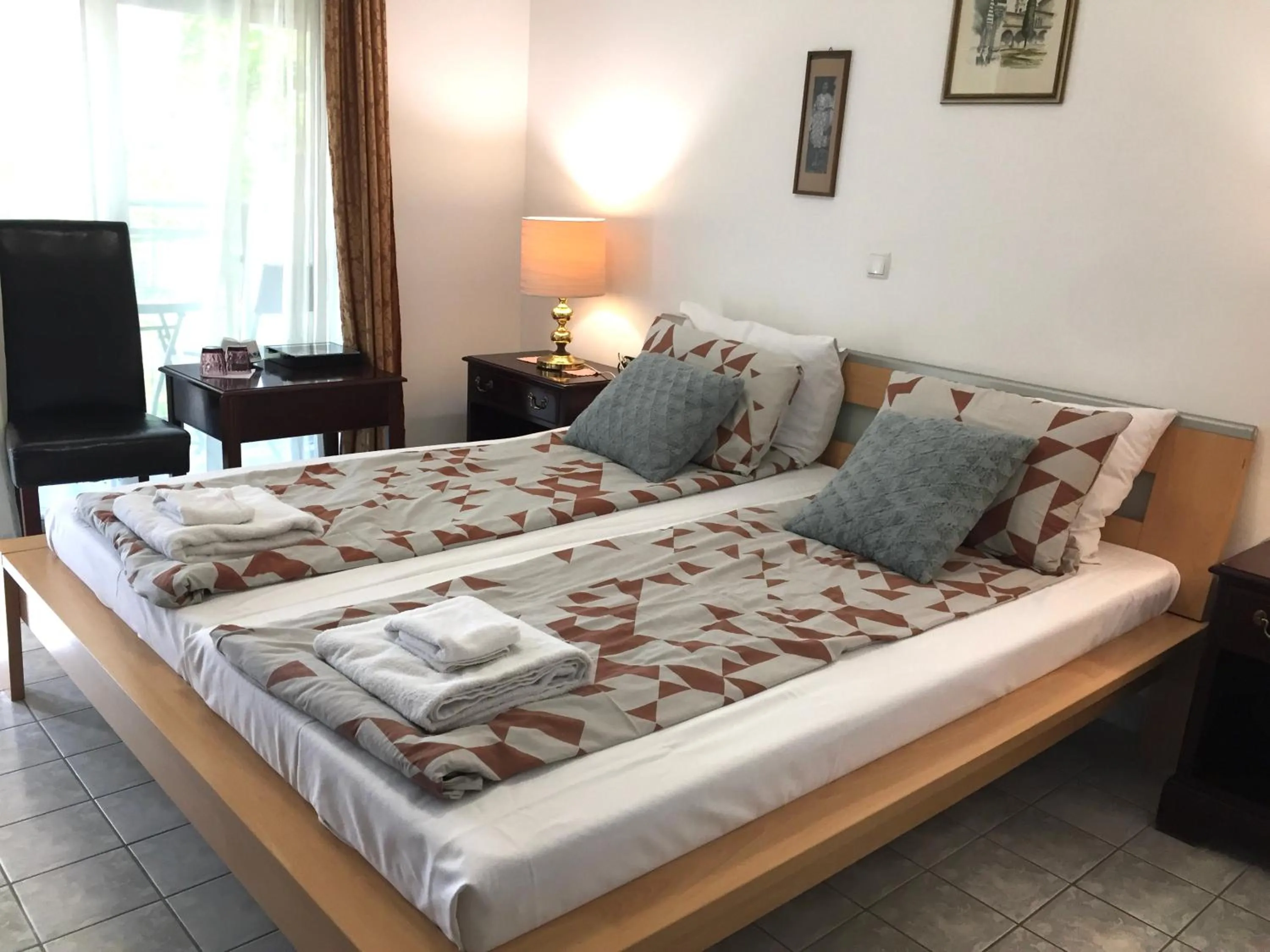 Bed in Vila Vanda Vukovar