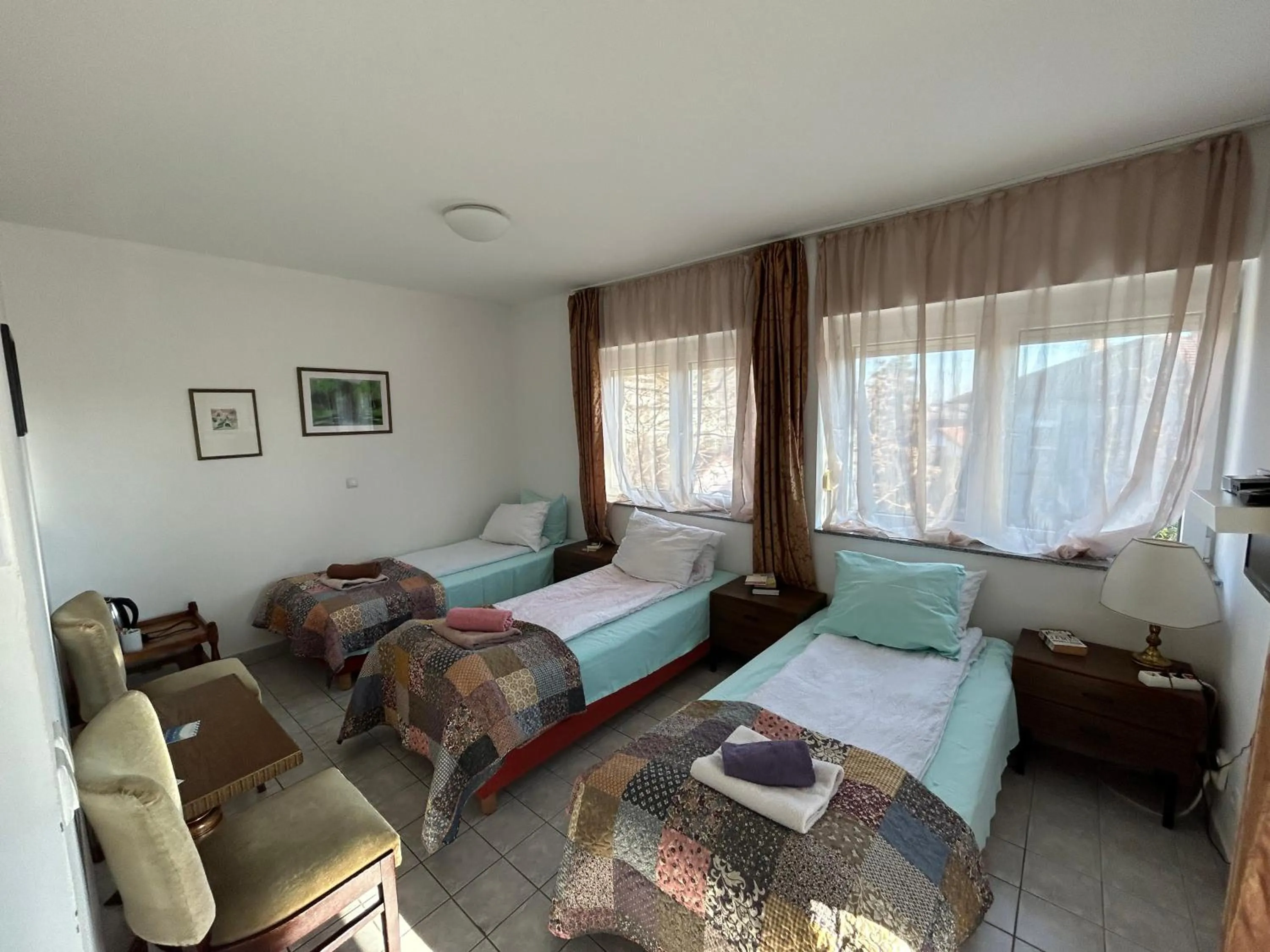 Bed in Vila Vanda Vukovar