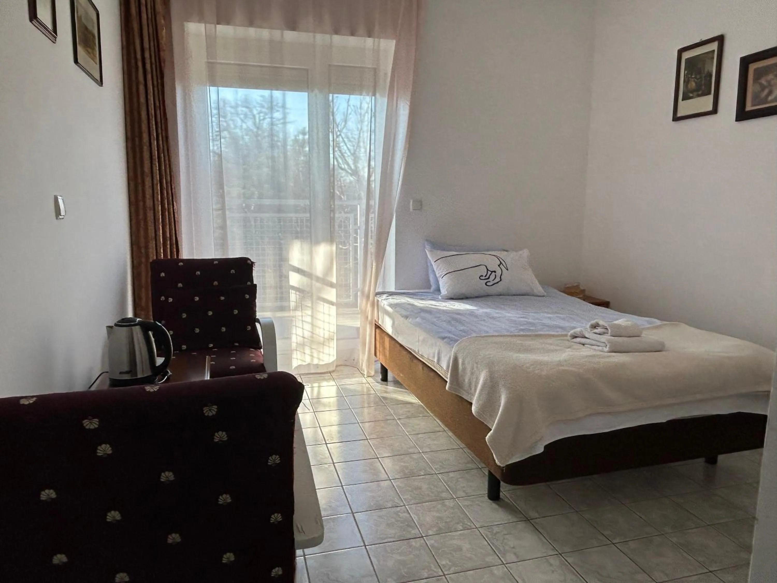 Bed in Vila Vanda Vukovar