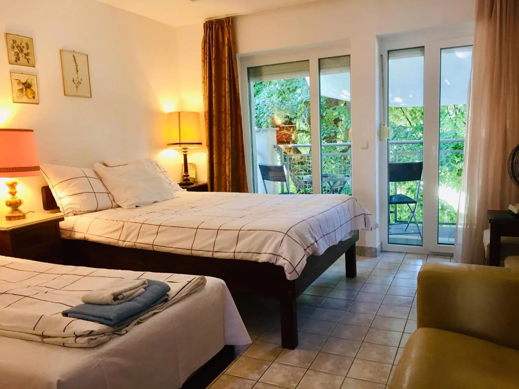 Bed in Vila Vanda Vukovar