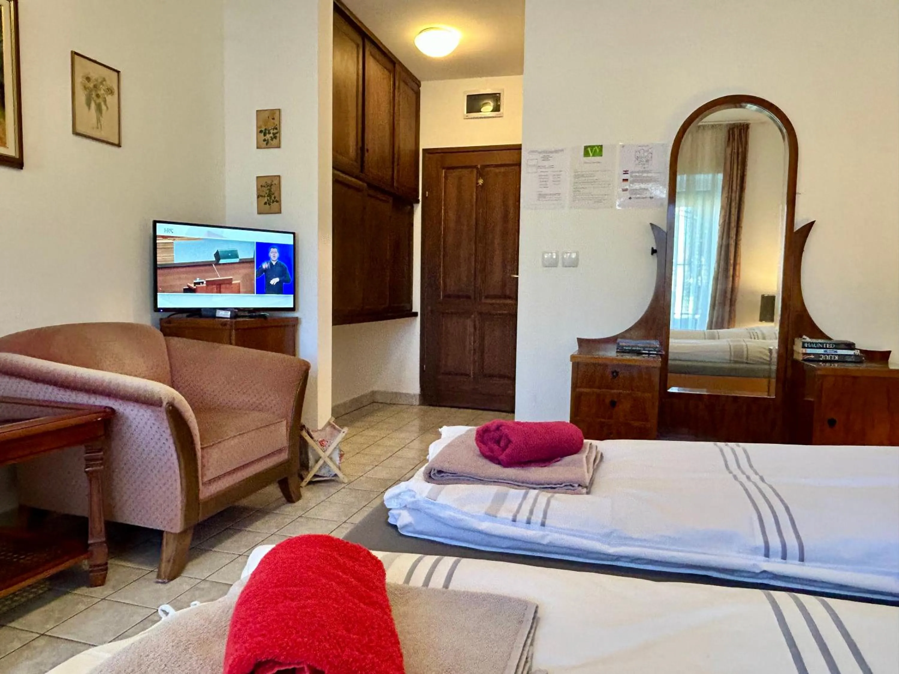 Bed in Vila Vanda Vukovar