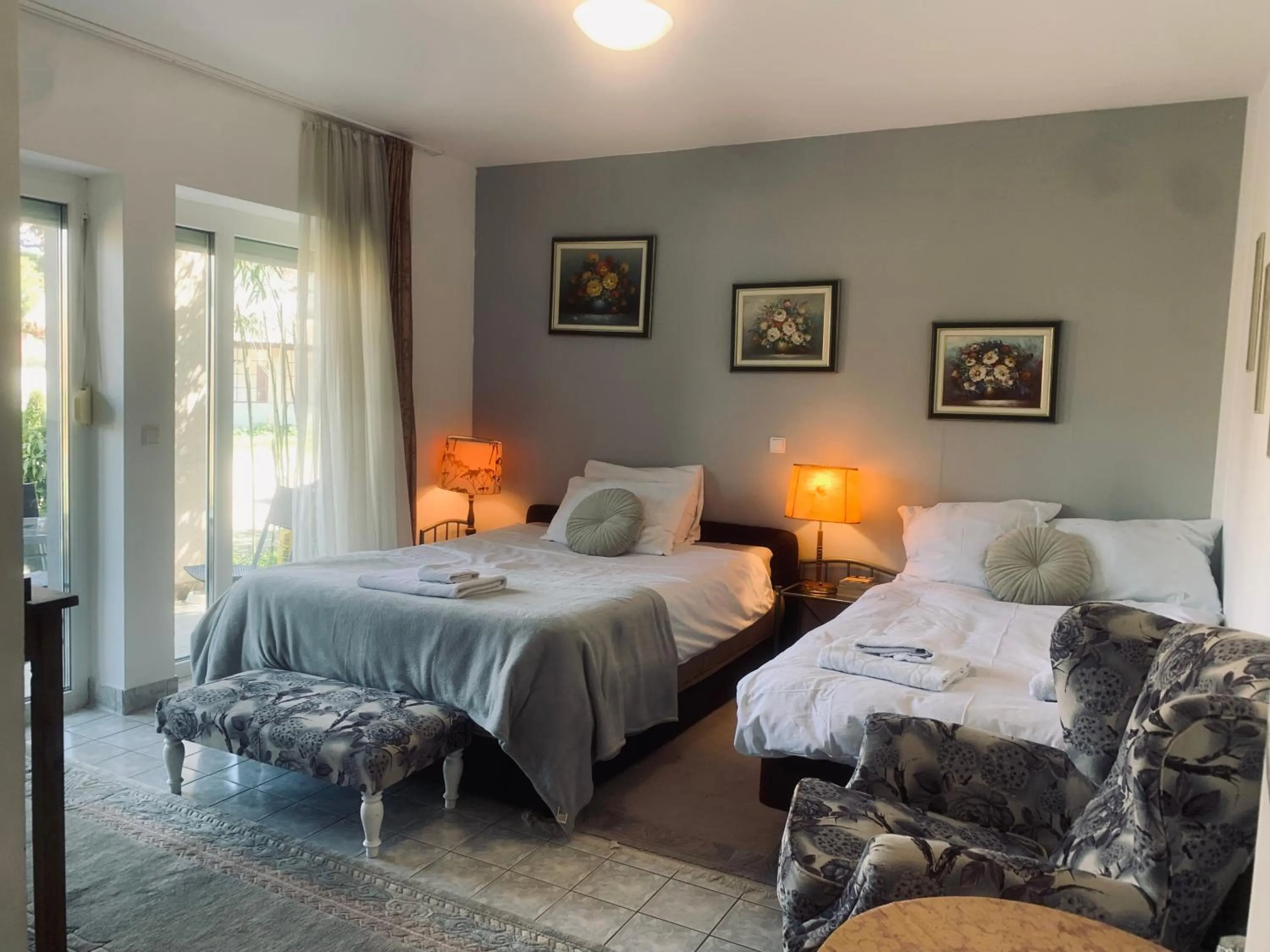 Bed in Vila Vanda Vukovar