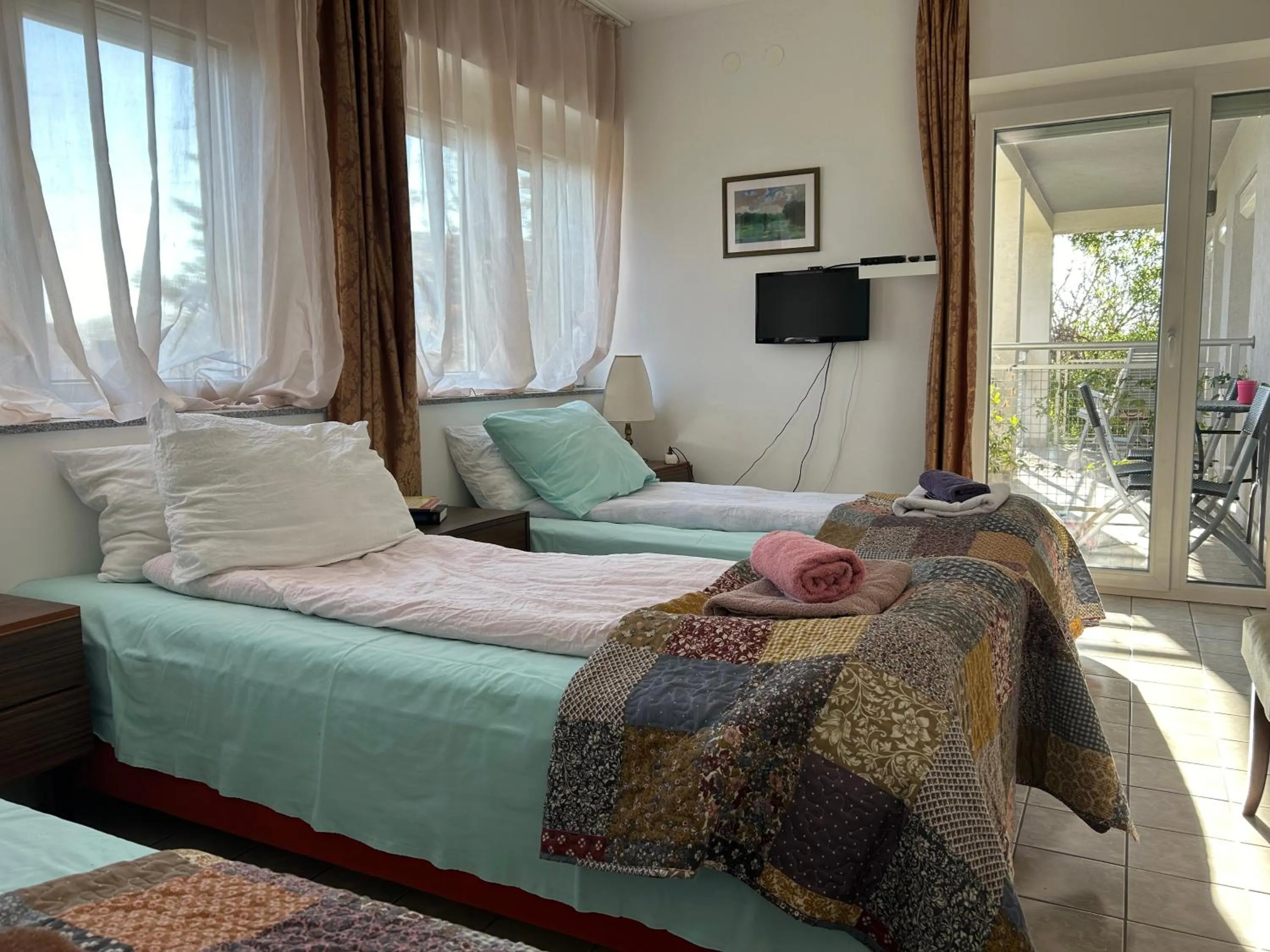 Bed in Vila Vanda Vukovar