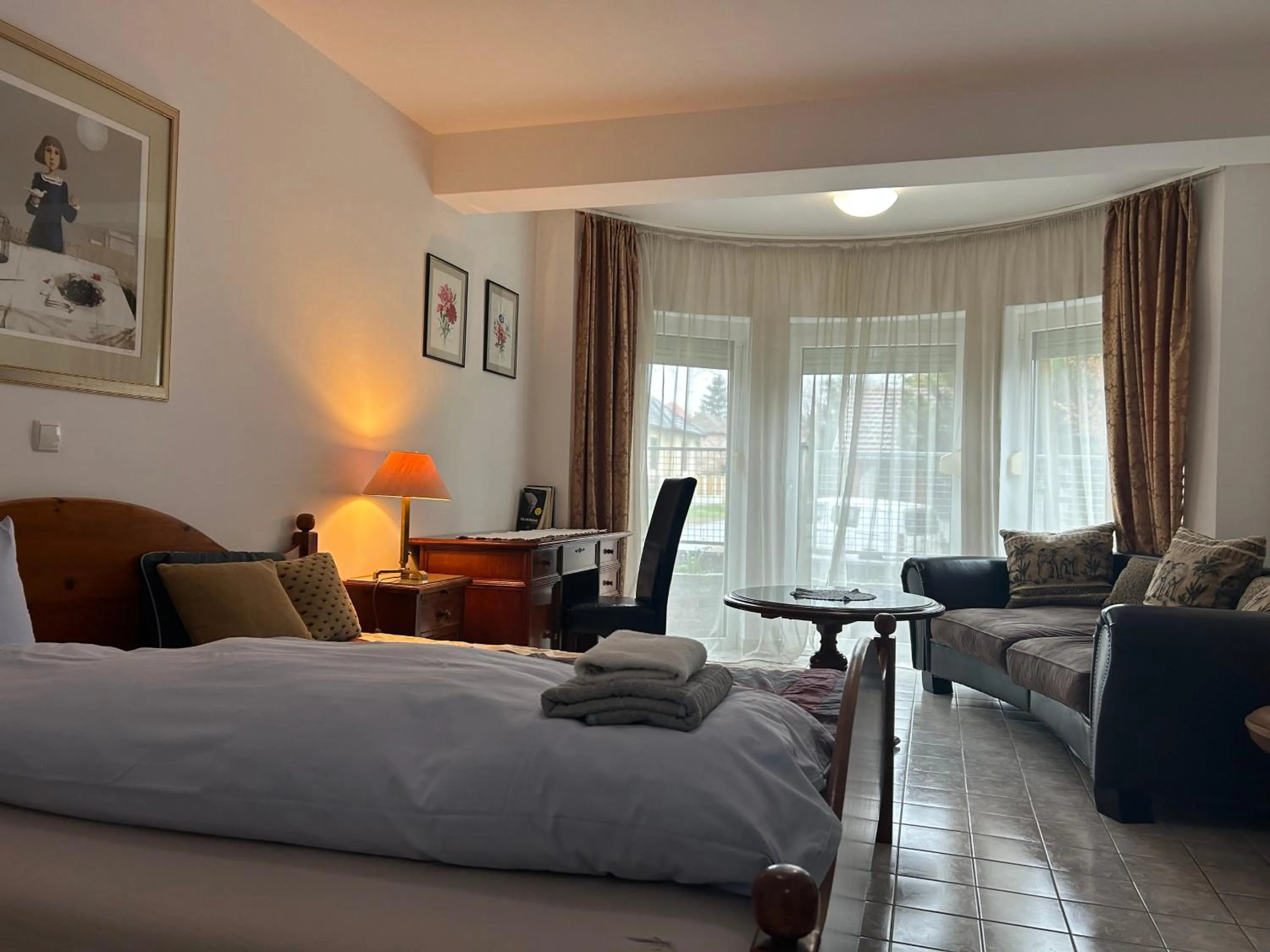 Bed in Vila Vanda Vukovar