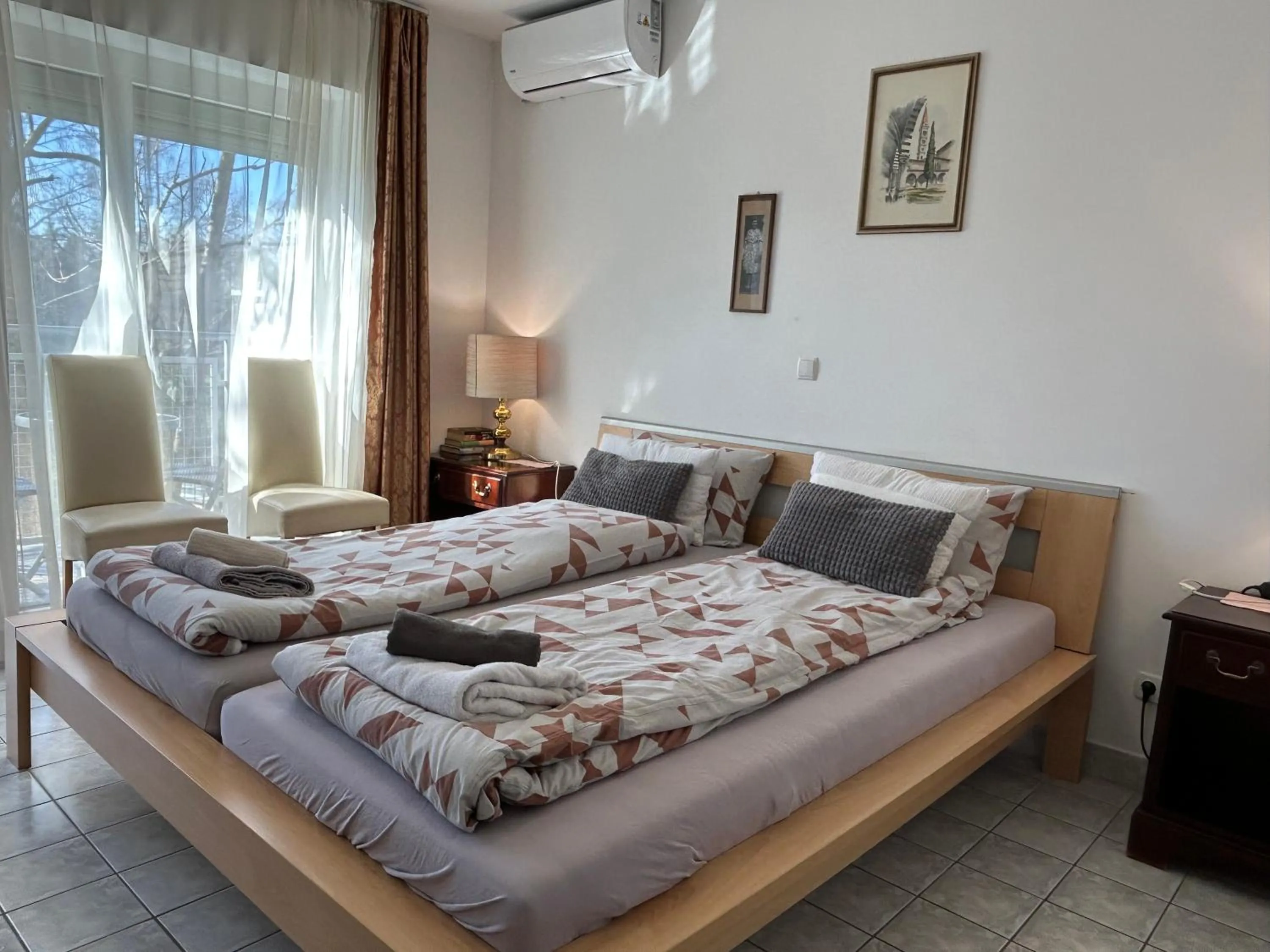 Bed in Vila Vanda Vukovar