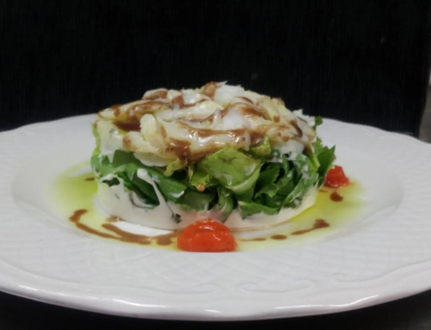 Food close-up in Hotel Restaurante El Manquin