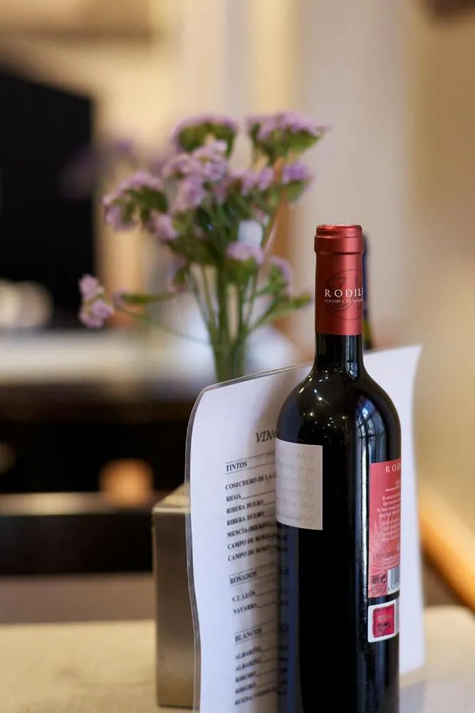 Alcoholic drinks in Hotel Restaurante El Manquin